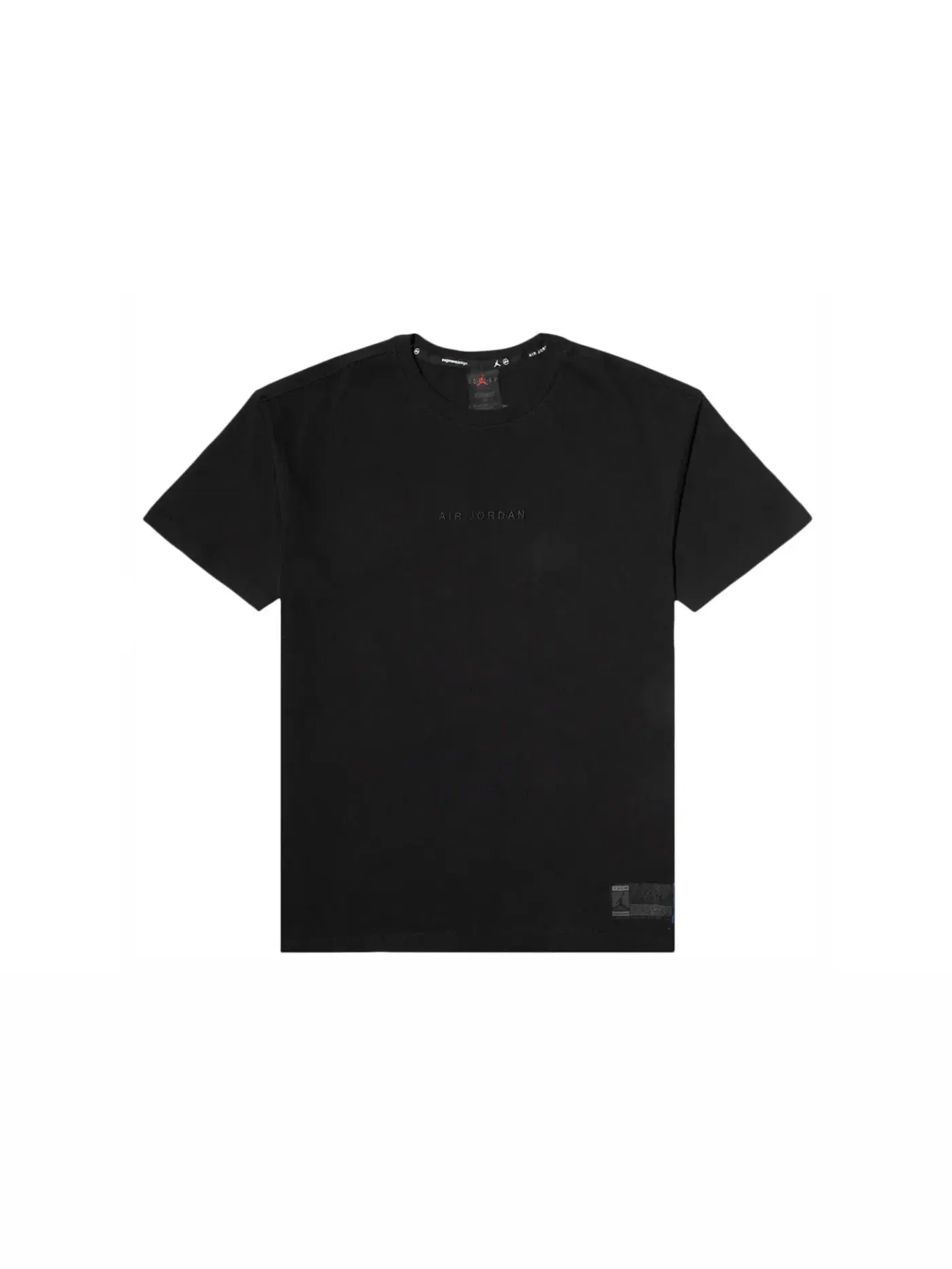Мужская футболка с принтом Jordan x Fragment Lifestyle Top Jordan — изображение 1 из 1, черный/серебристый
