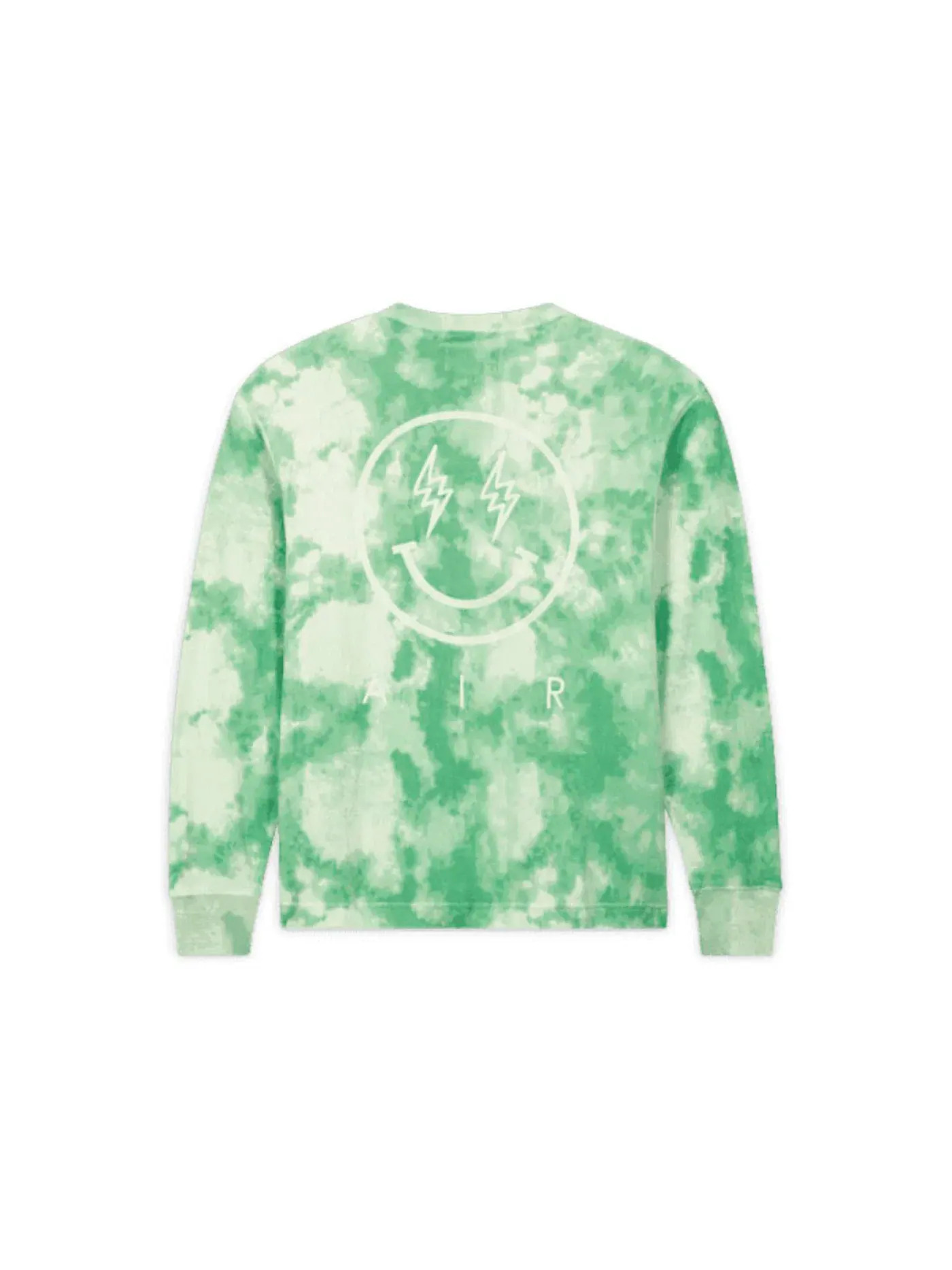 Мужской свитшот с принтом Crewneck Jordan — изображение 1 из 2, зеленый