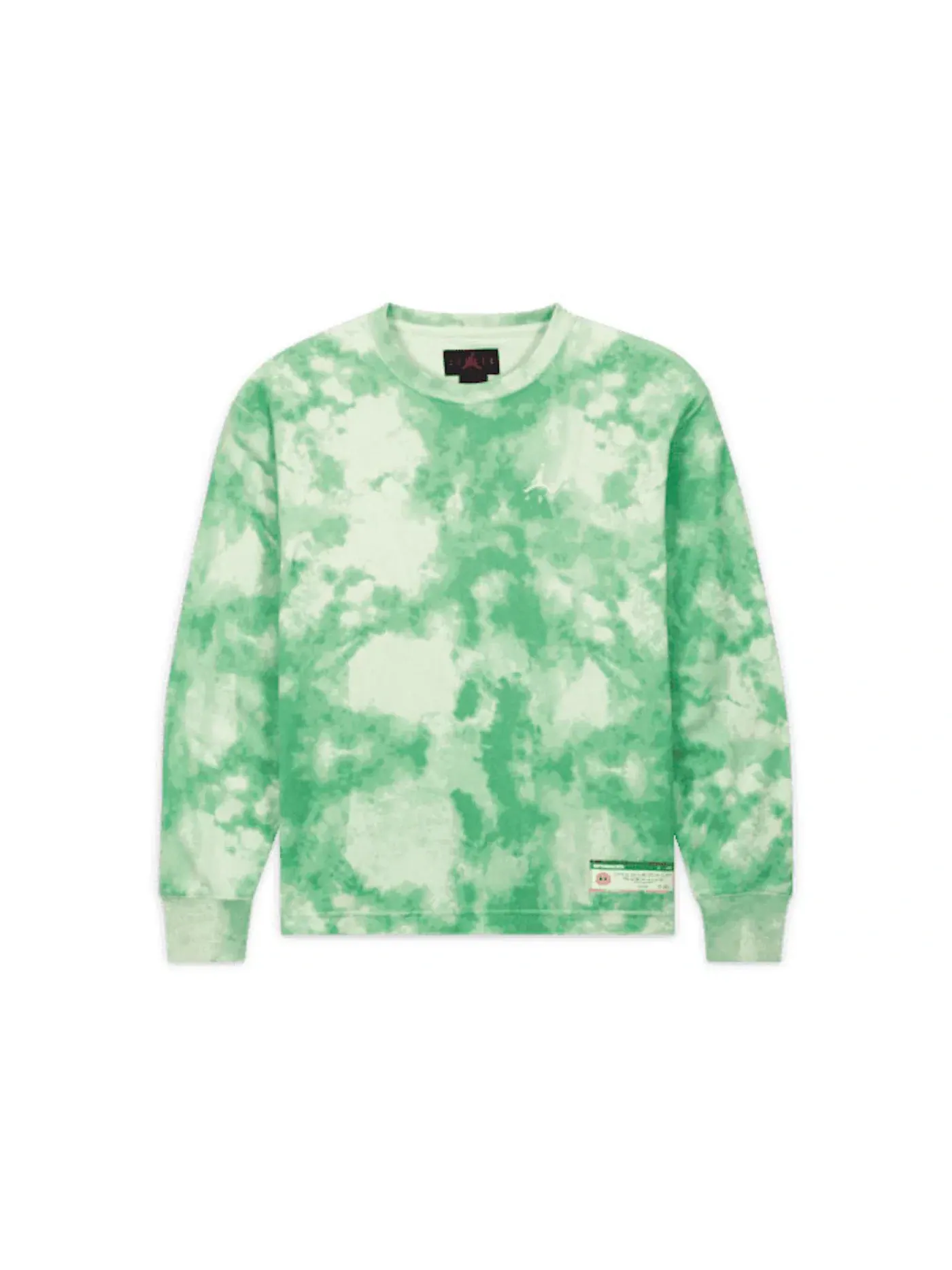 Мужской свитшот с принтом Crewneck Jordan — изображение 2 из 2, зеленый