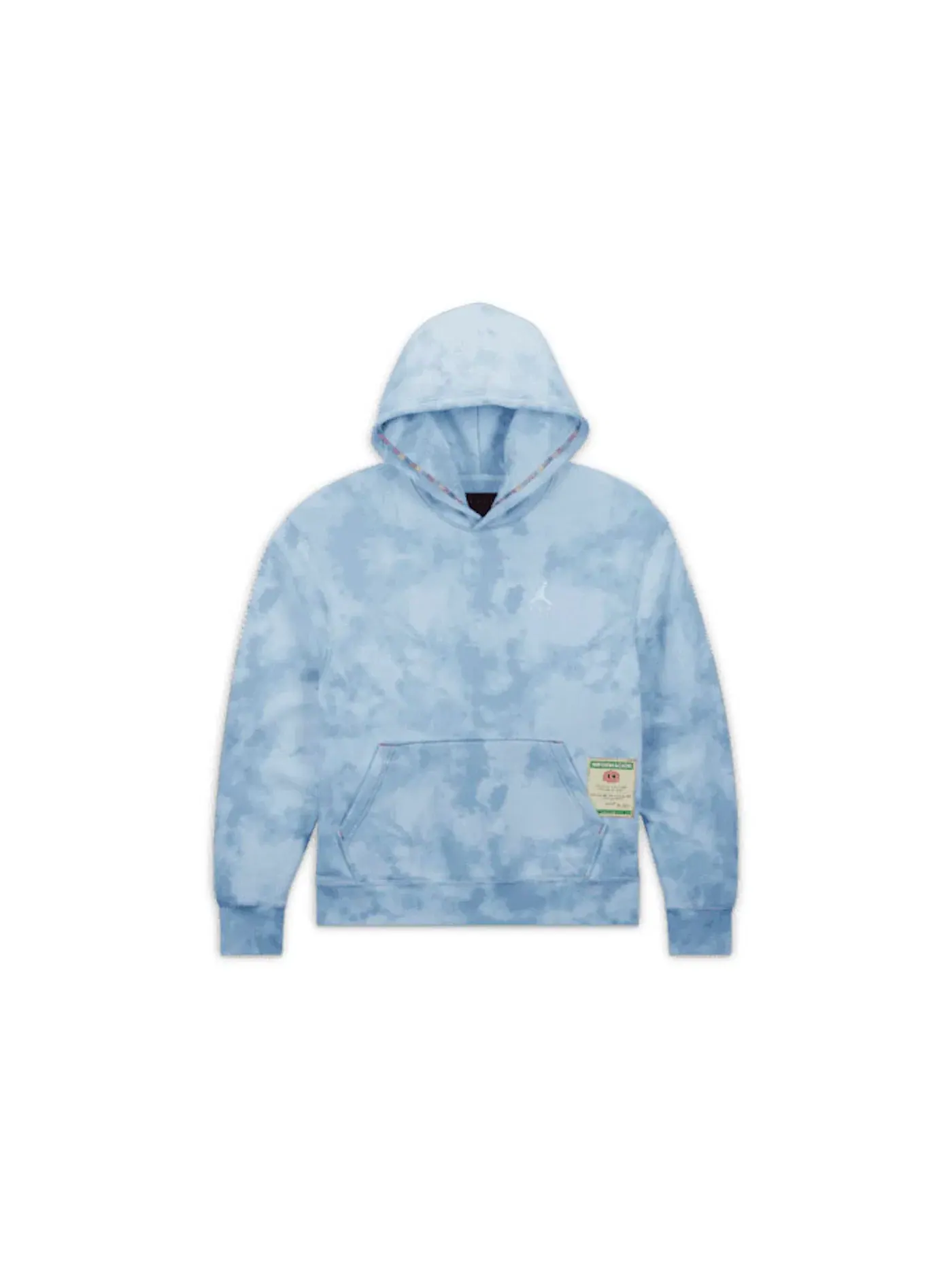 Мужской худи с принтом Jordan x J Balvin Hoodie Blue — изображение 1 из 2, синий