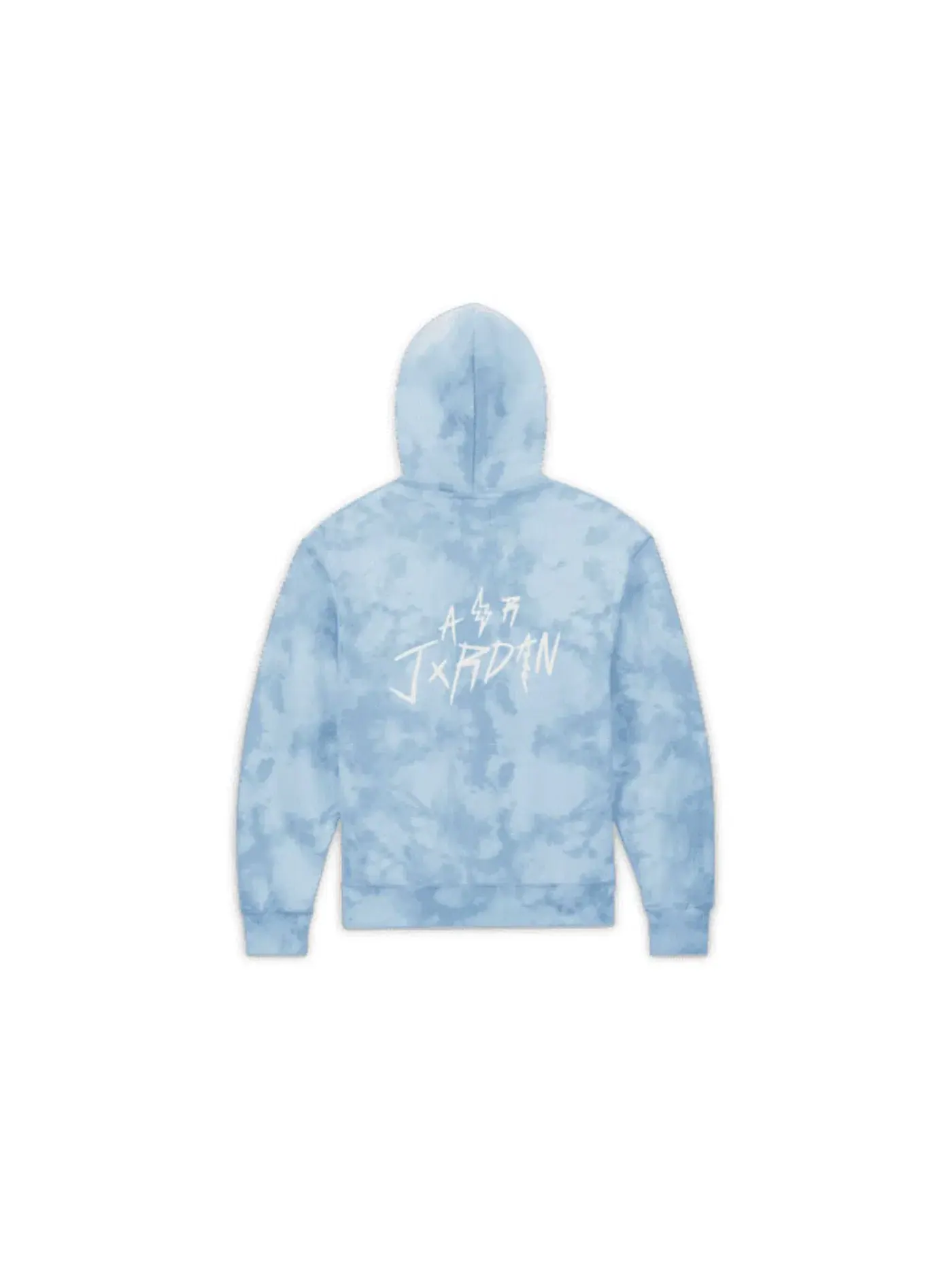 Мужской худи с принтом Jordan x J Balvin Hoodie Blue — изображение 2 из 2, синий