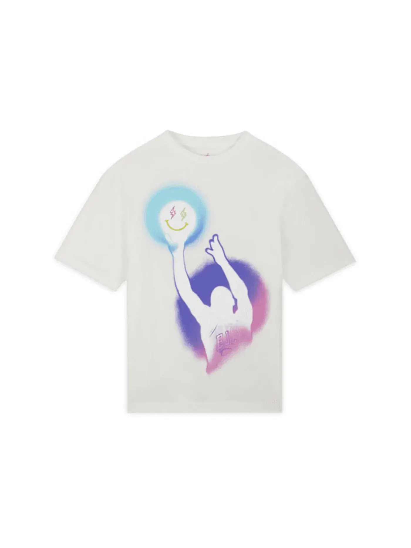 Мужская футболка с принтом Jordan x J Balvin T-shirt (Asia Sizing) — изображение 1 из 2, голубой