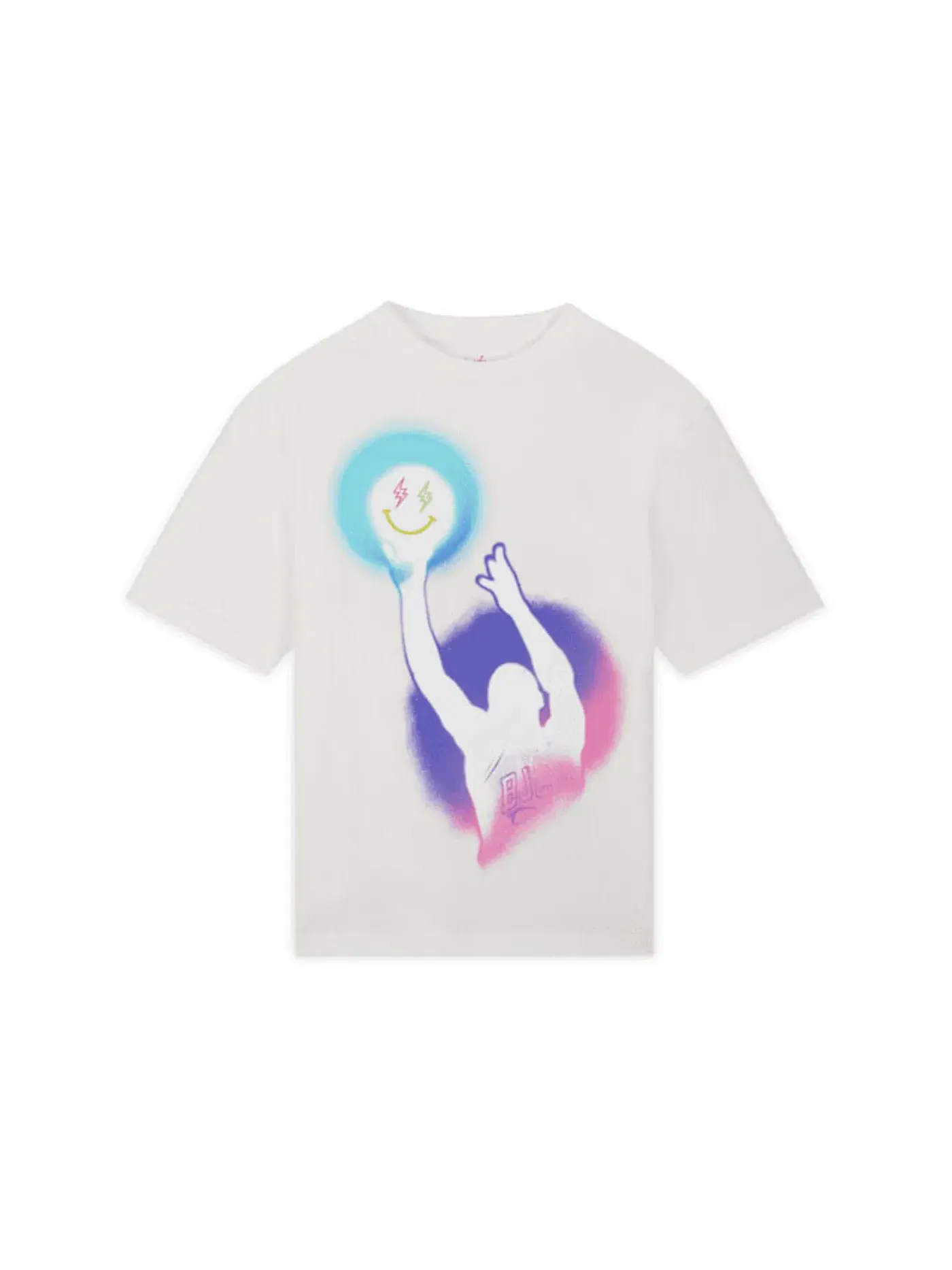 Мужская футболка с принтом Jordan x J Balvin T-shirt — изображение 1 из 2, белый