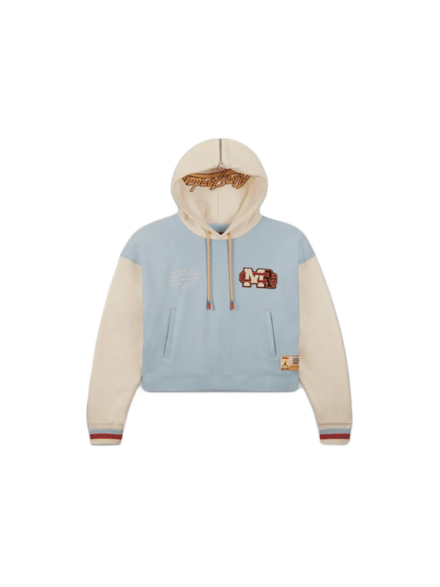 Женский худи из флиса Jordan x Maison Chateau Rouge Hoodie — изображение 1 из 2, синий