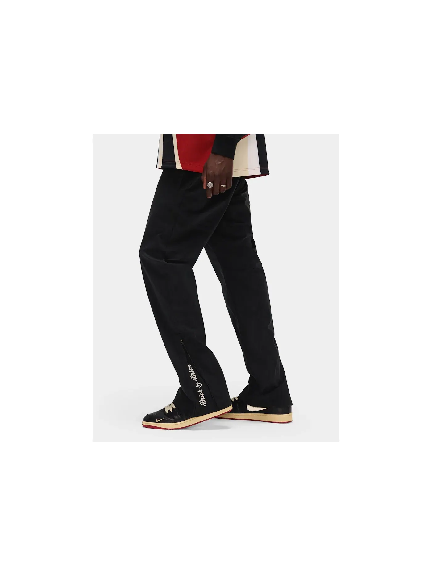 Мужские брюки с водоотталкивающей отделкой Pant Jordan — изображение 4 из 5, черный