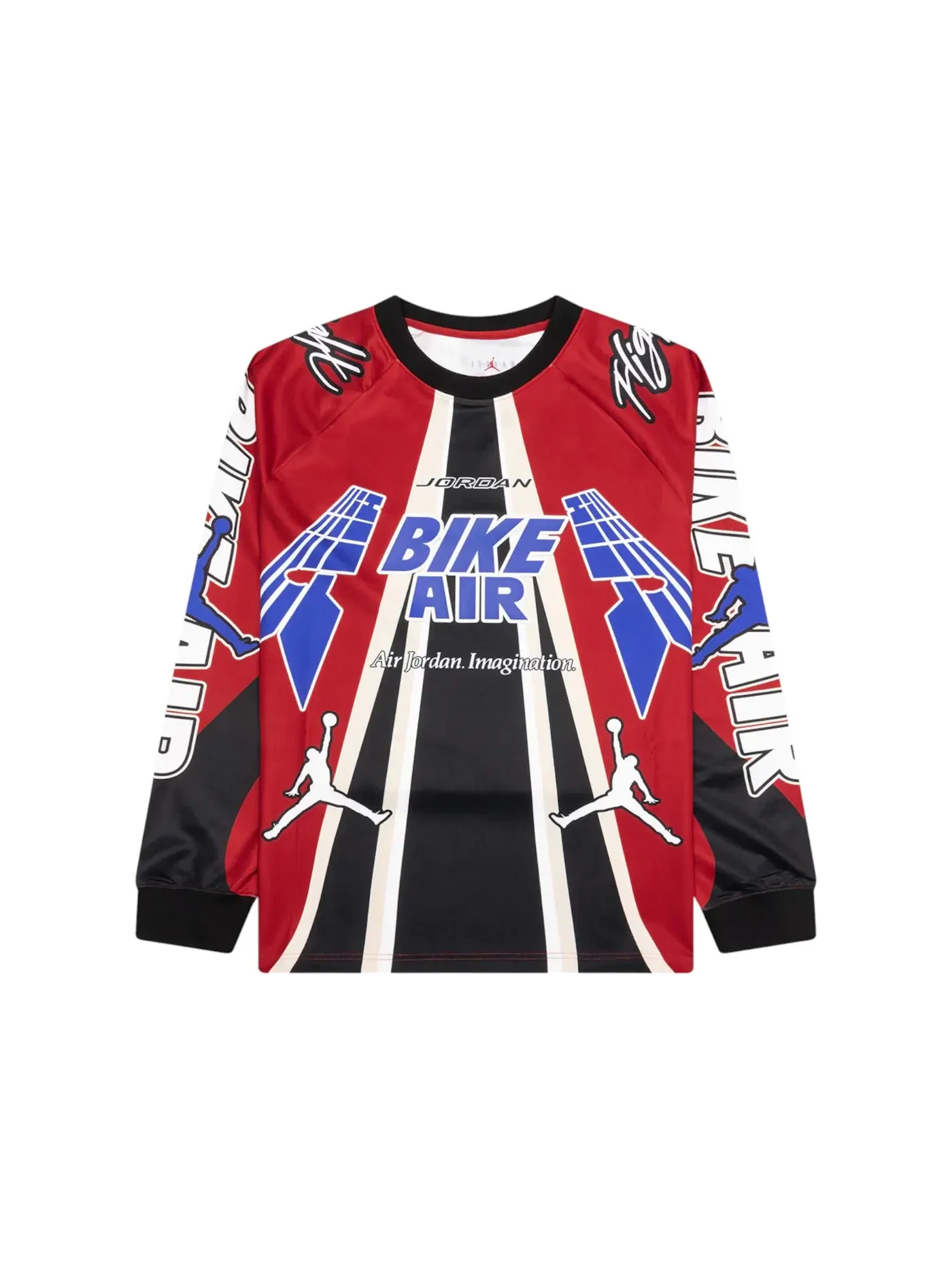 Мужская джерси с длинным рукавом Jersey (Asia Sizing) Jordan — изображение 1 из 2, киноварь