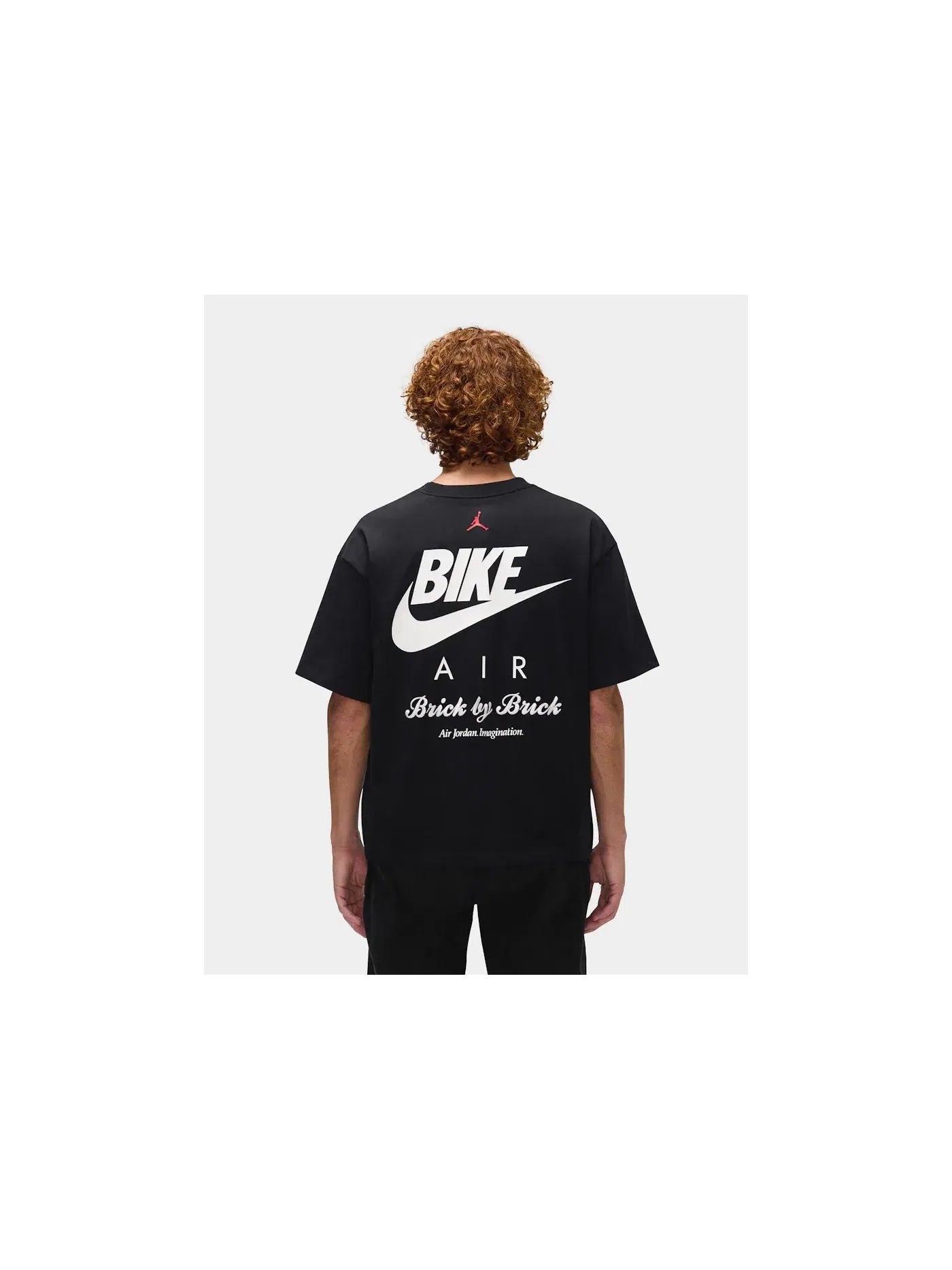Мужская футболка с принтом Jordan Nigel Sylvester Brick Tee — изображение 5 из 6, черный