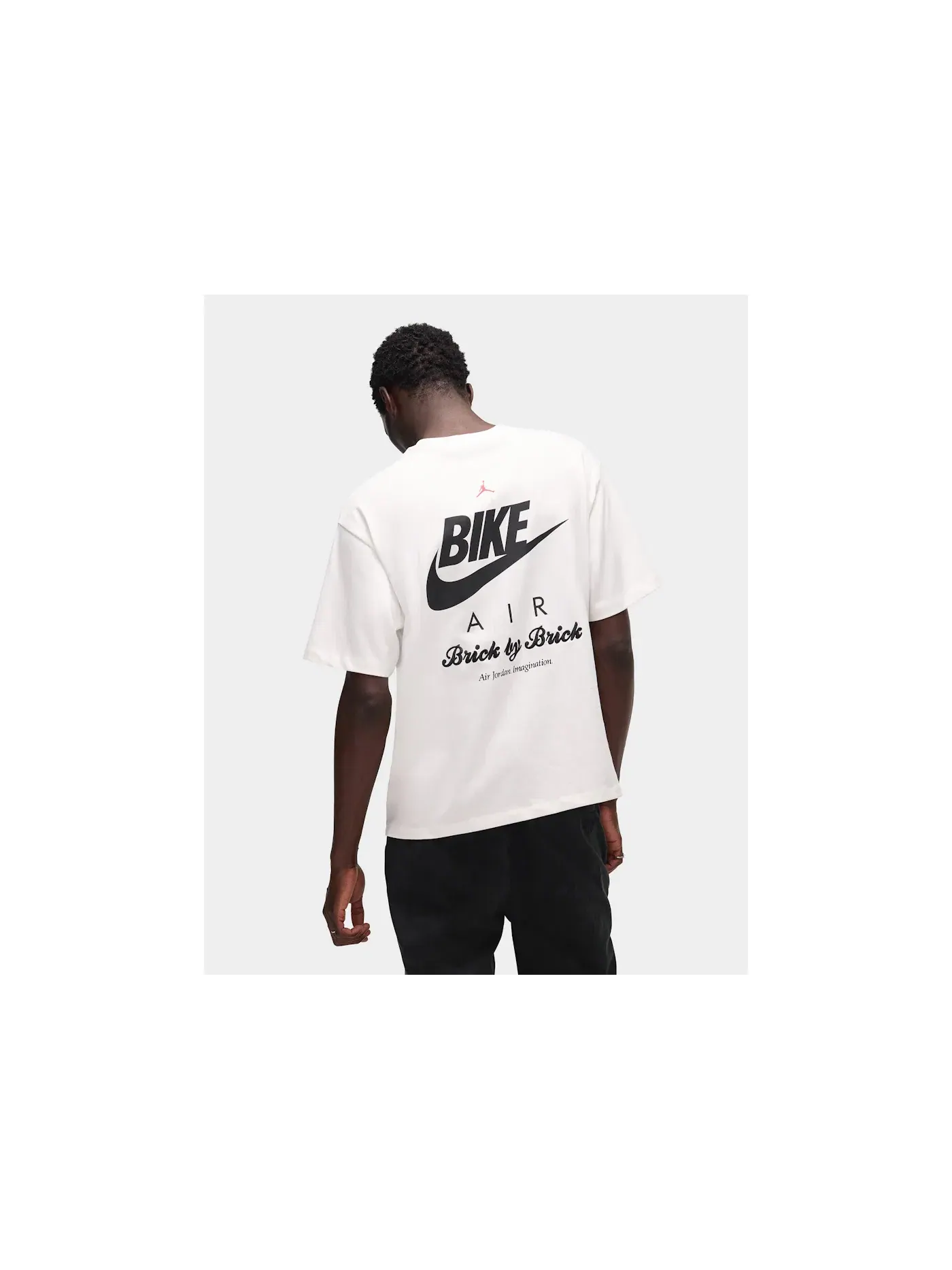 Мужская футболка с коротким рукавом Brick Tee Jordan — изображение 5 из 6, белый