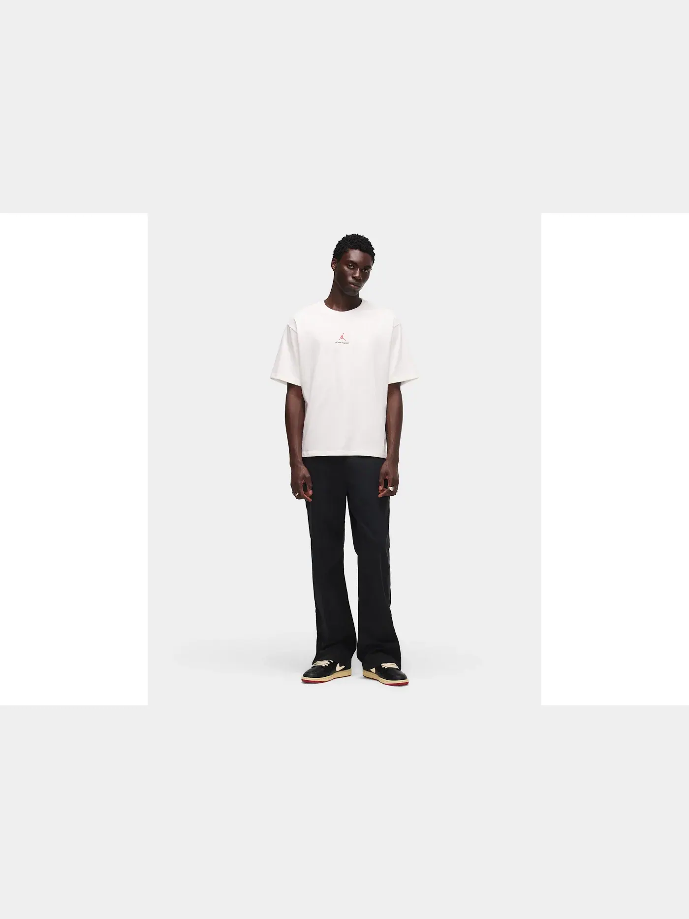 Мужская футболка с коротким рукавом Brick Tee Jordan — изображение 6 из 6, белый