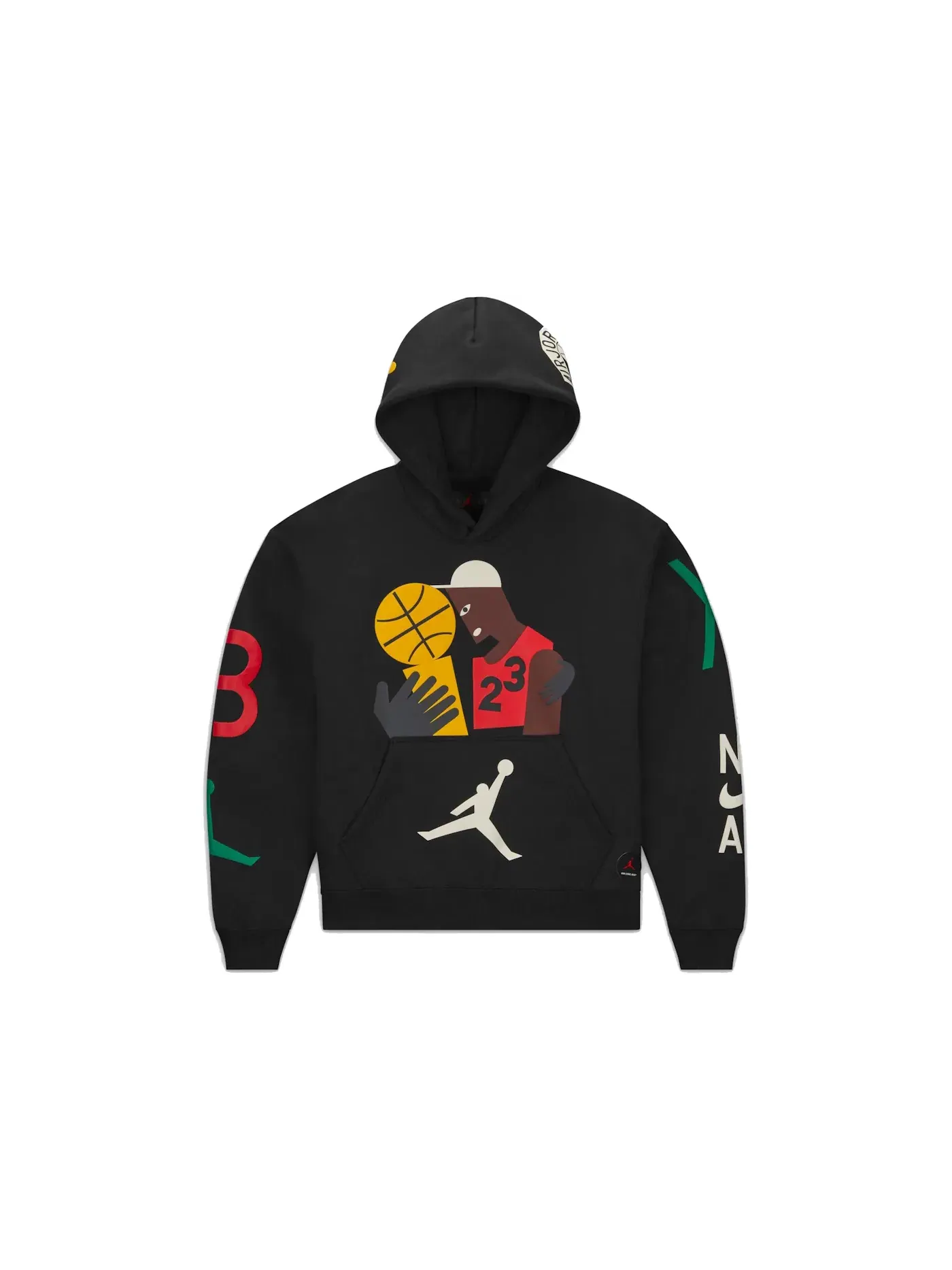 Женская худи Jordan x Nina Chanel Abney Hoodie — изображение 1 из 2, черный