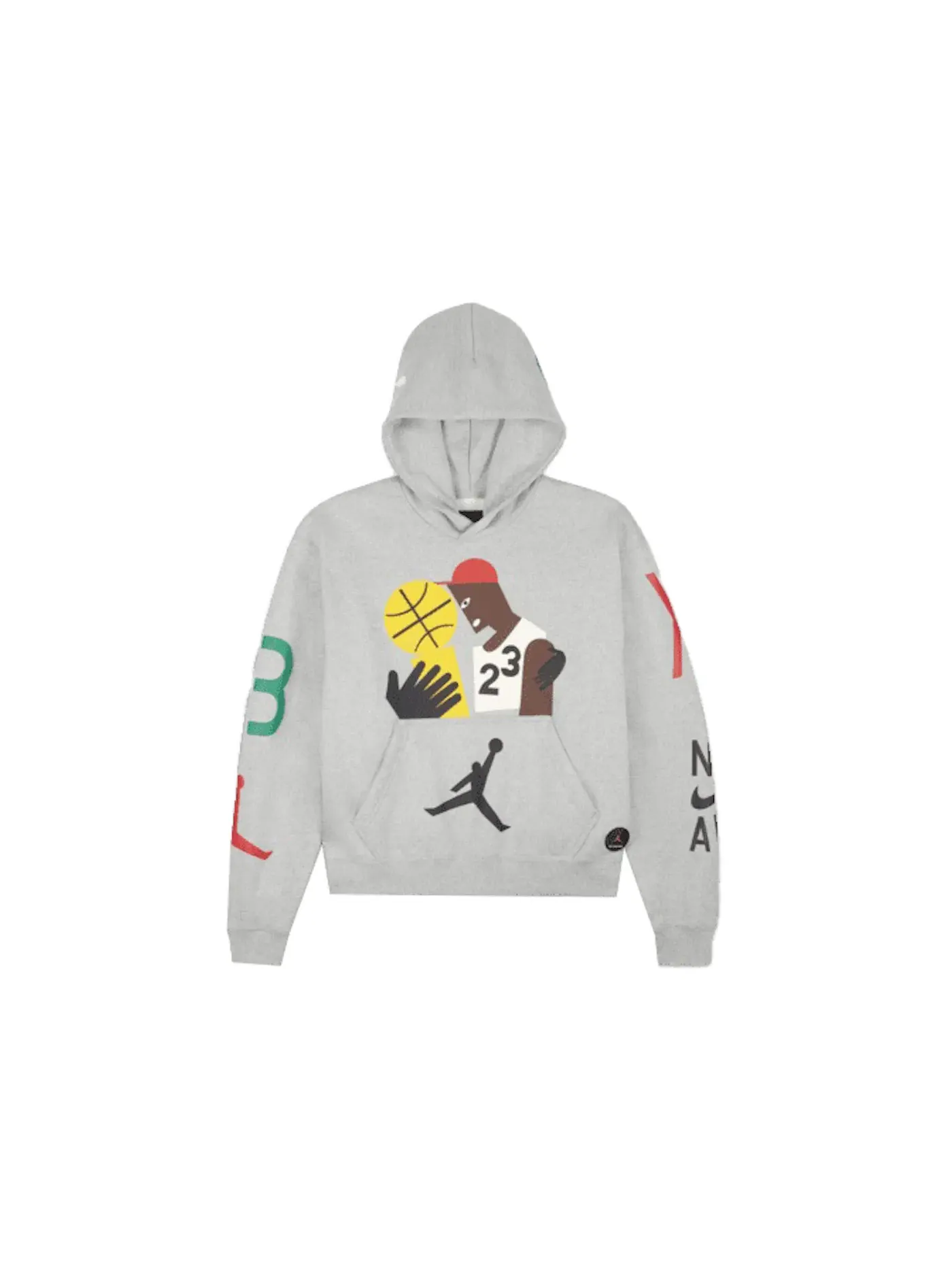 Женская худи Jordan x Nina Chanel Abney Grey — изображение 1 из 2