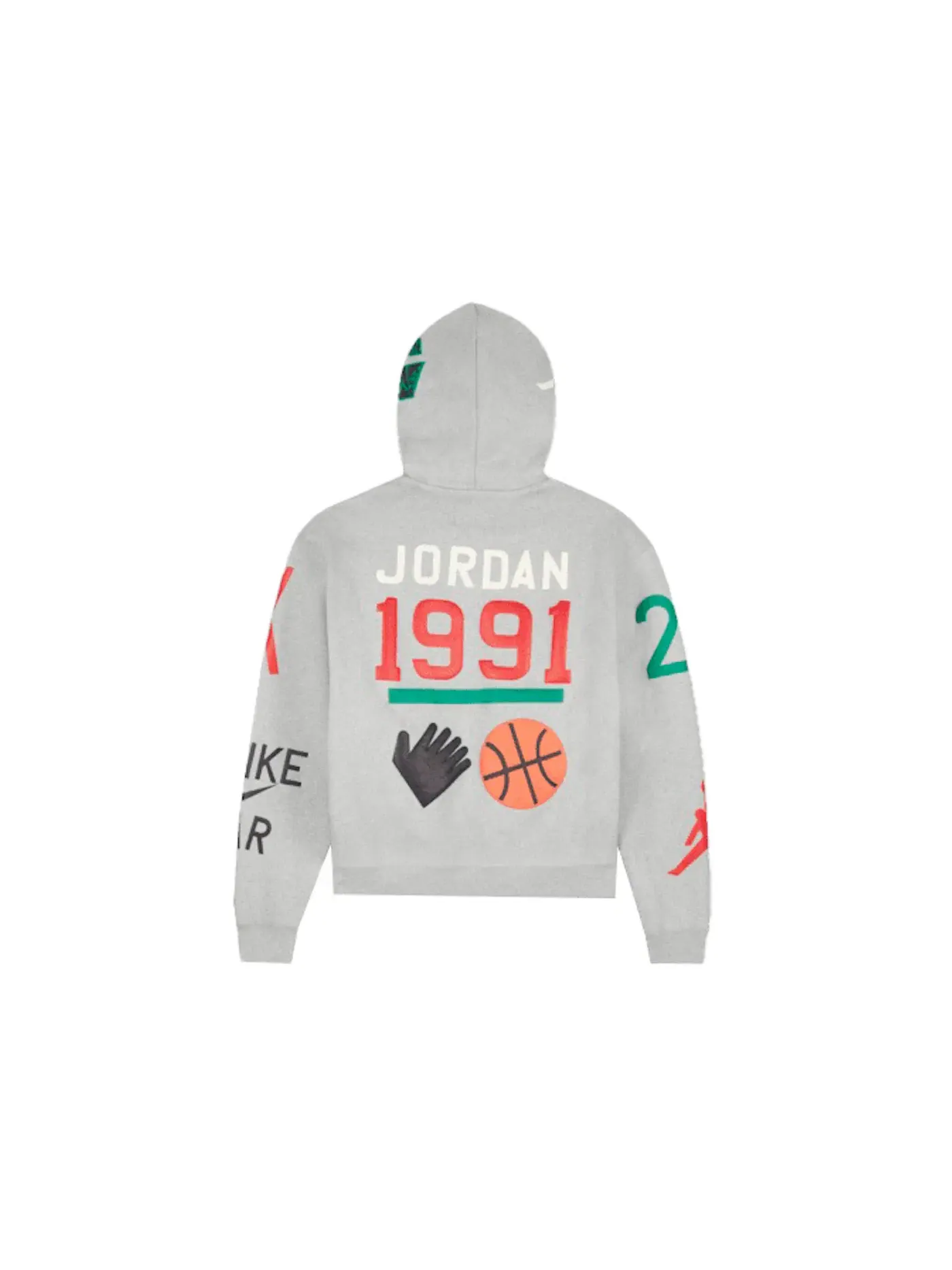 Женская худи Jordan x Nina Chanel Abney Grey — изображение 2 из 2
