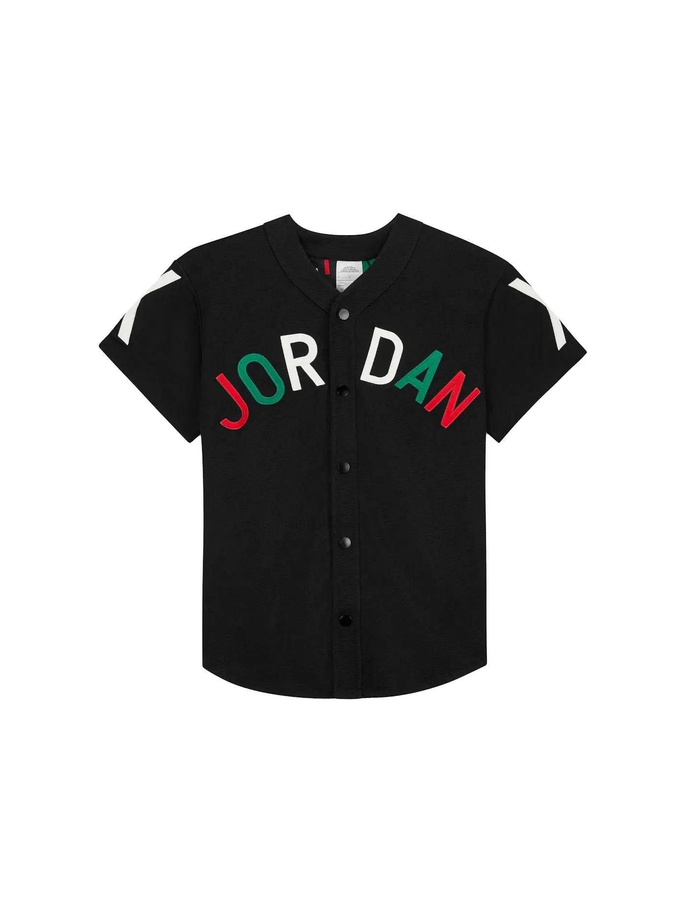 Детская футболка Jordan x Nina Chanel Abney Top — изображение 1 из 2, черный