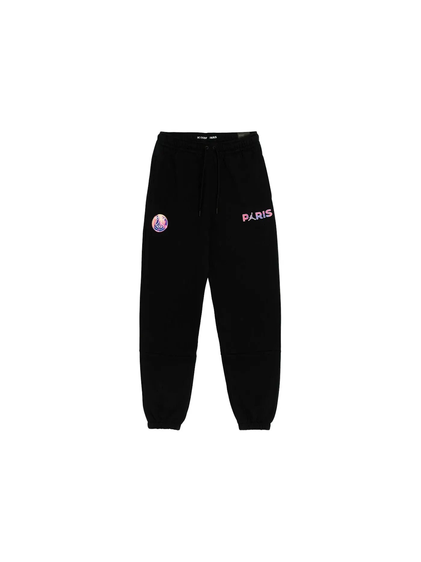 Мужские спортивные штаны с принтом Jordan x Paris Saint-Germain Fleece Pants — изображение 1 из 2, синий фиолетовый мульти