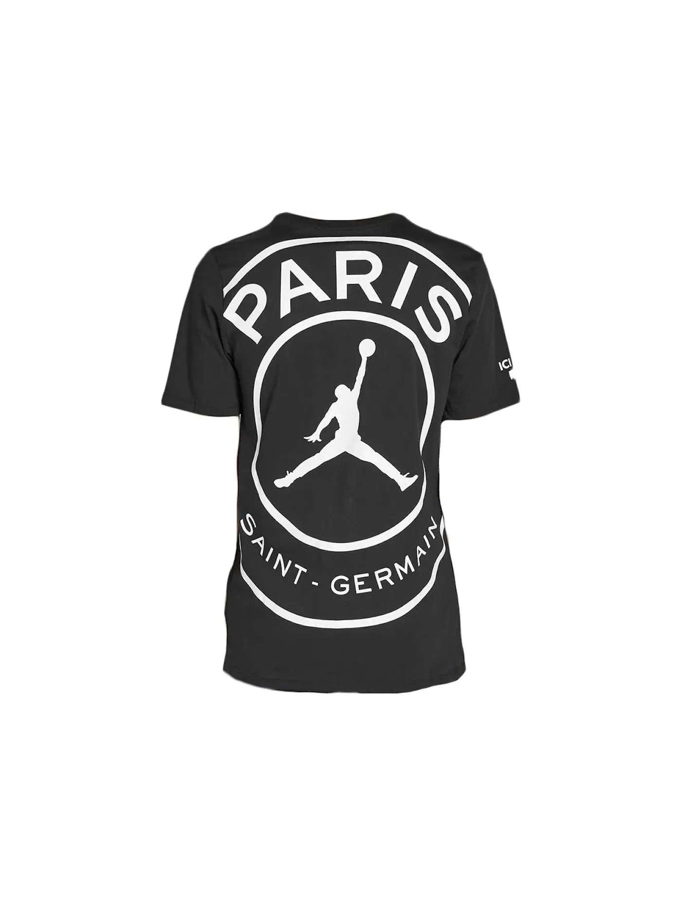 Мужская футболка с принтом Logo T-shirt Jordan — изображение 2 из 2, черный/белый