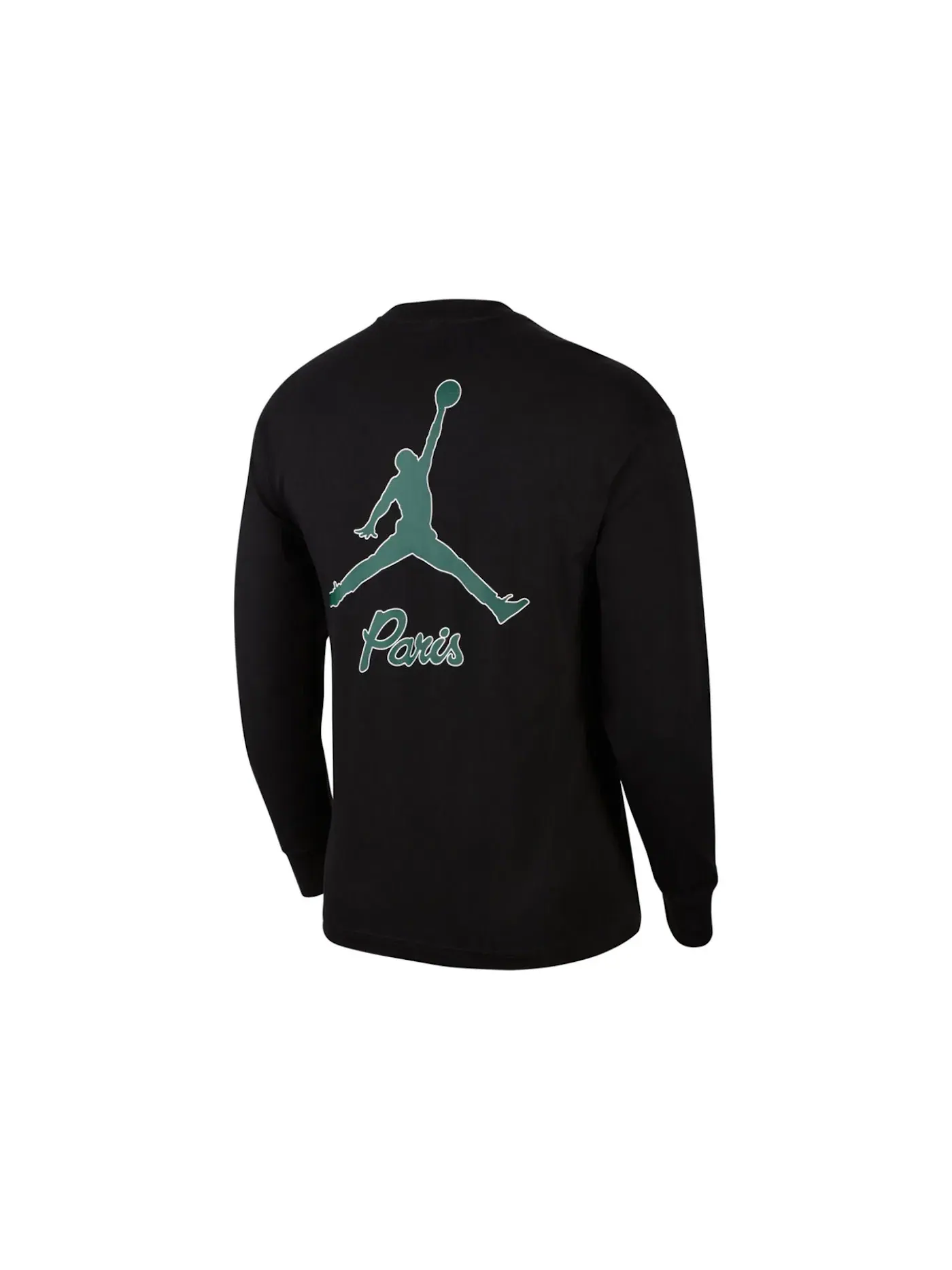 Мужская футболка с длинным рукавом Jordan x Paris Saint-Germain Long-Sleeve T-Shirt Jordan — изображение 2 из 2, черный