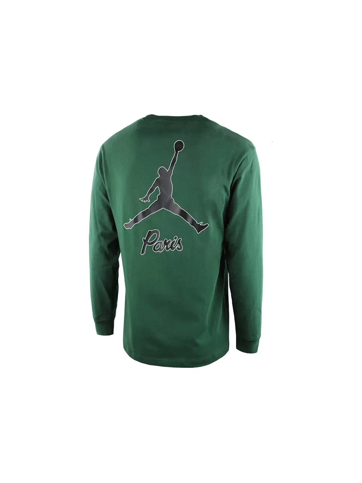 Мужская футболка с длинным рукавом Jordan x Paris Saint-Germain Long-Sleeve T-Shirt Jordan — изображение 2 из 2, зеленый