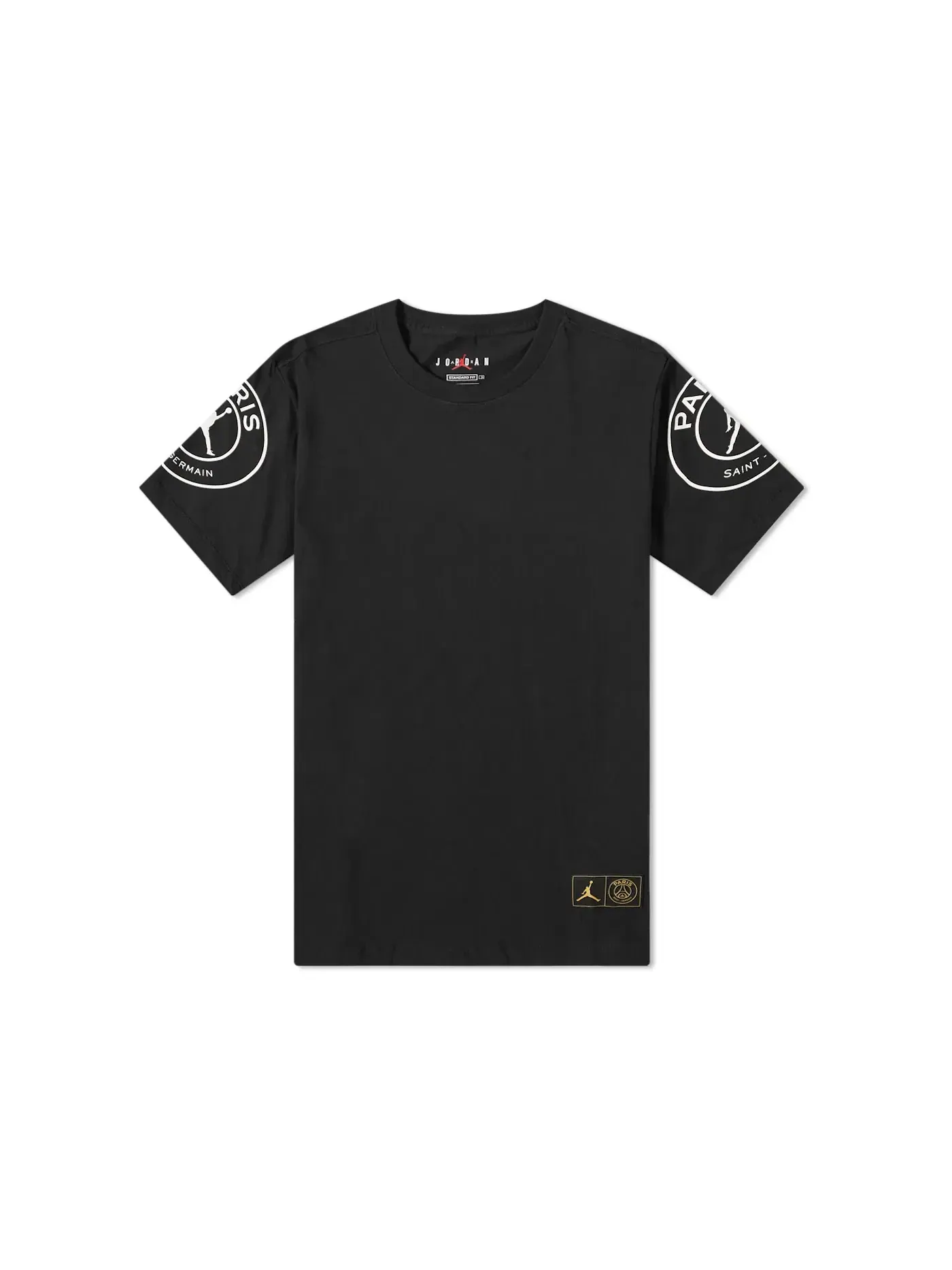 Мужская футболка с принтом Jordan x Paris Saint-Germain Tee — изображение 1 из 1, черный