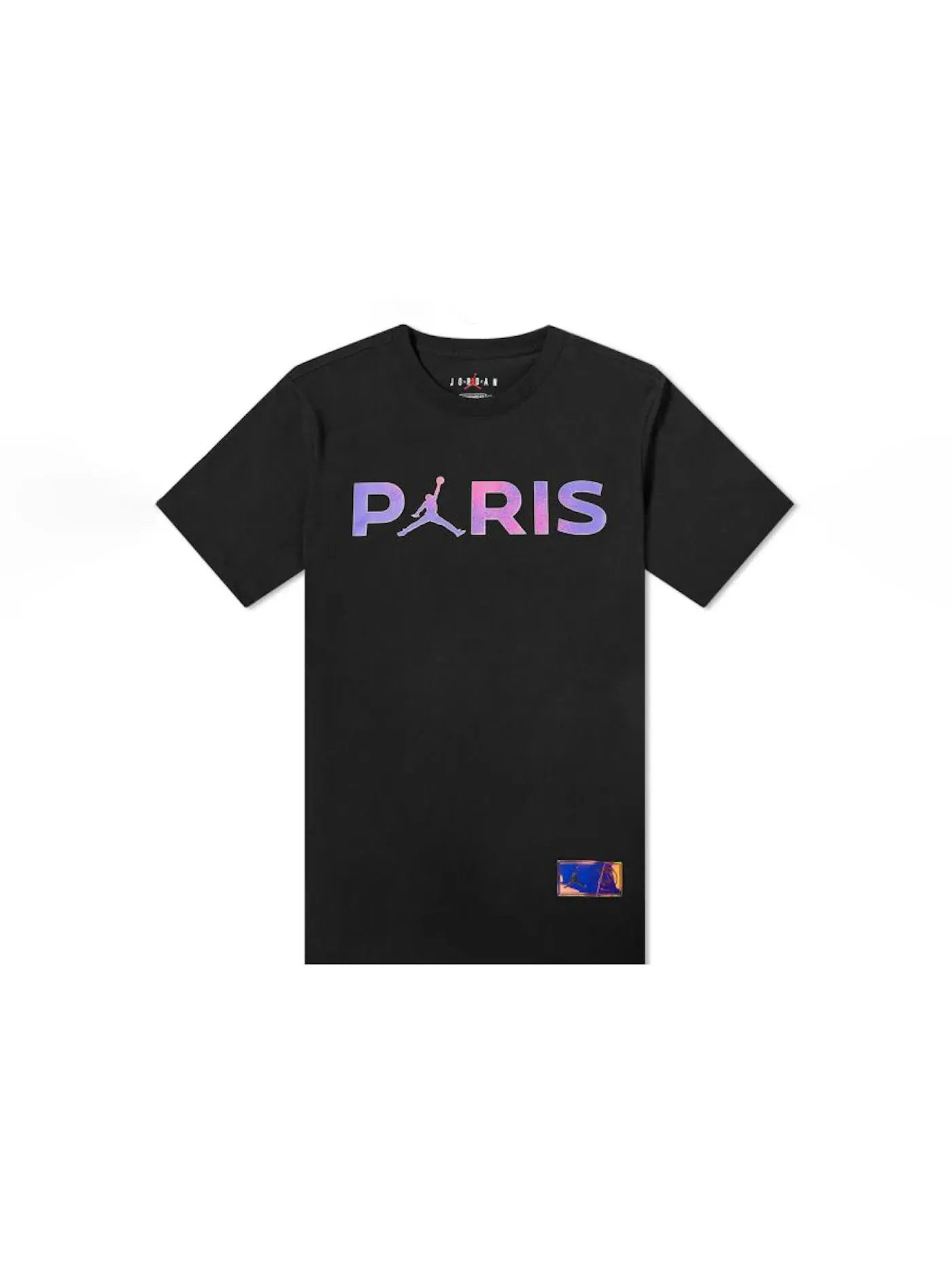Мужская футболка с принтом Jordan x Paris Saint-Germain Tee Jordan — изображение 1 из 1, черный
