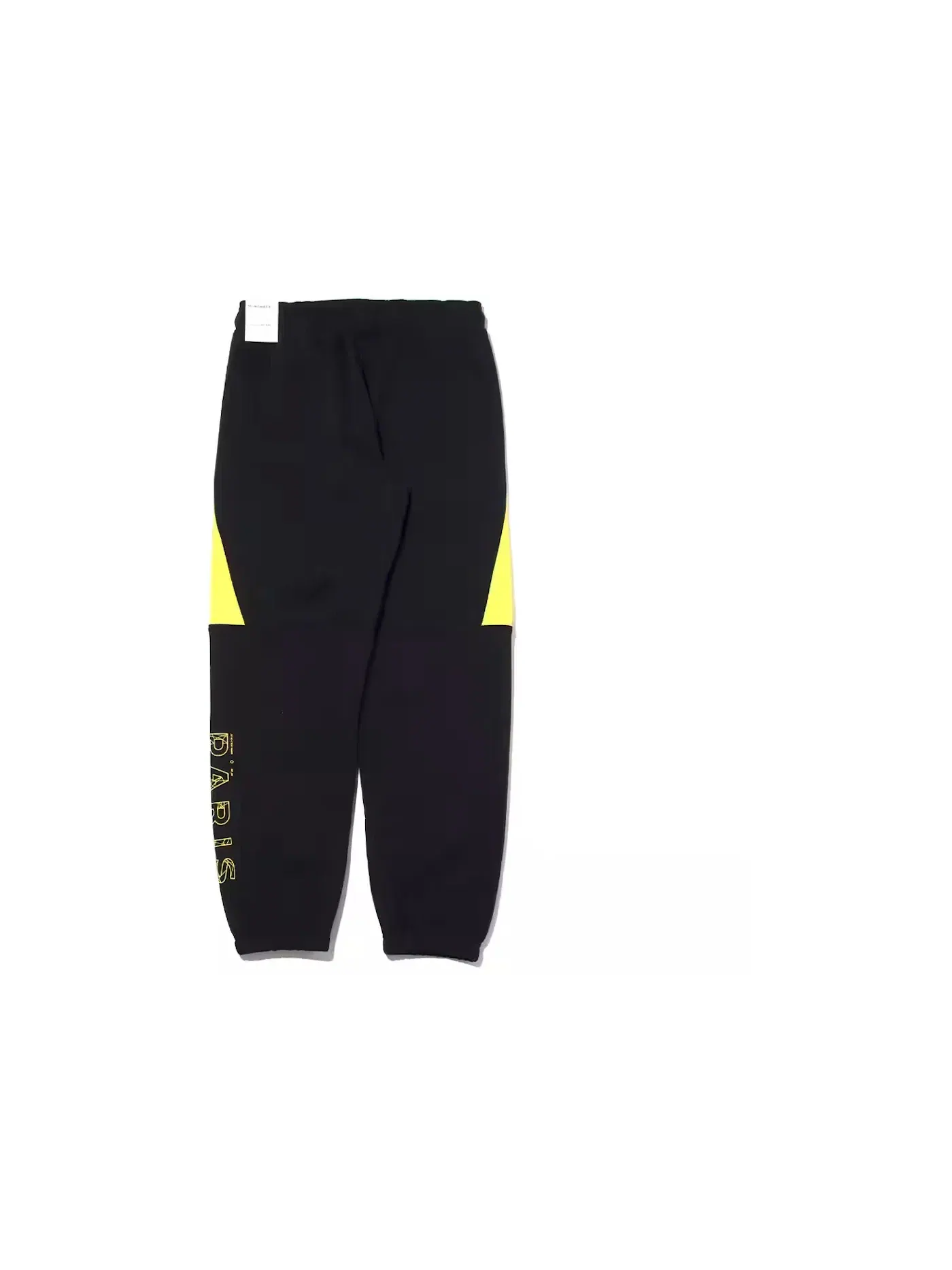 Женские брюки спортивные с логотипом Jordan x Paris Saint-Germain — изображение 2 из 2, черный/желтый