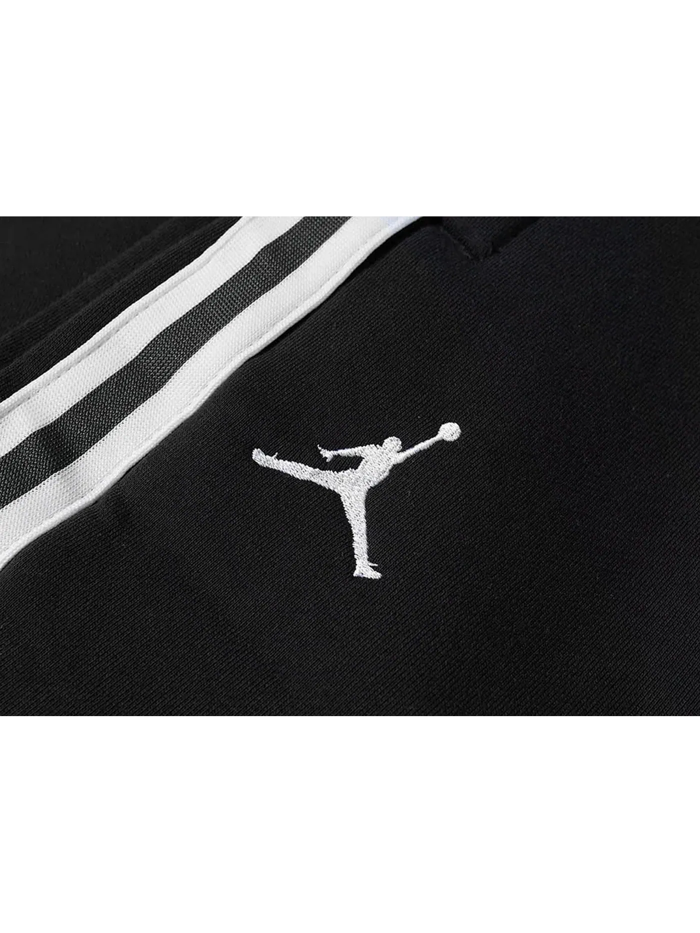 Мужские штаны из флиса Jordan x PSG Paris Saint Germain — изображение 3 из 3, черный/белый/зеленый