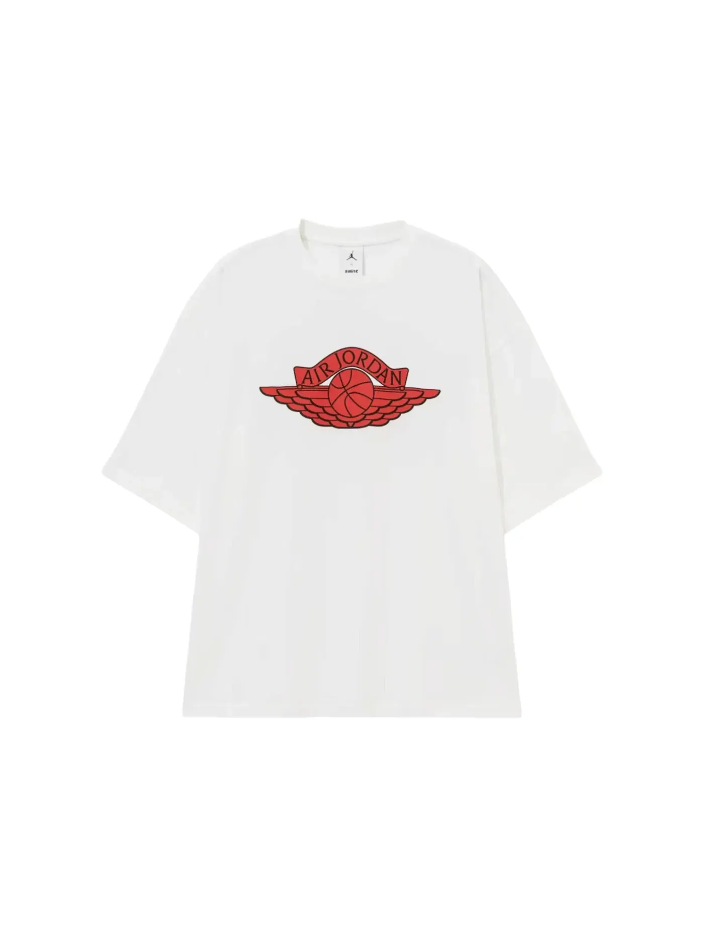 Мужская футболка с принтом Jordan x Saint Mxxxxxx T-shirt — изображение 1 из 2, белый
