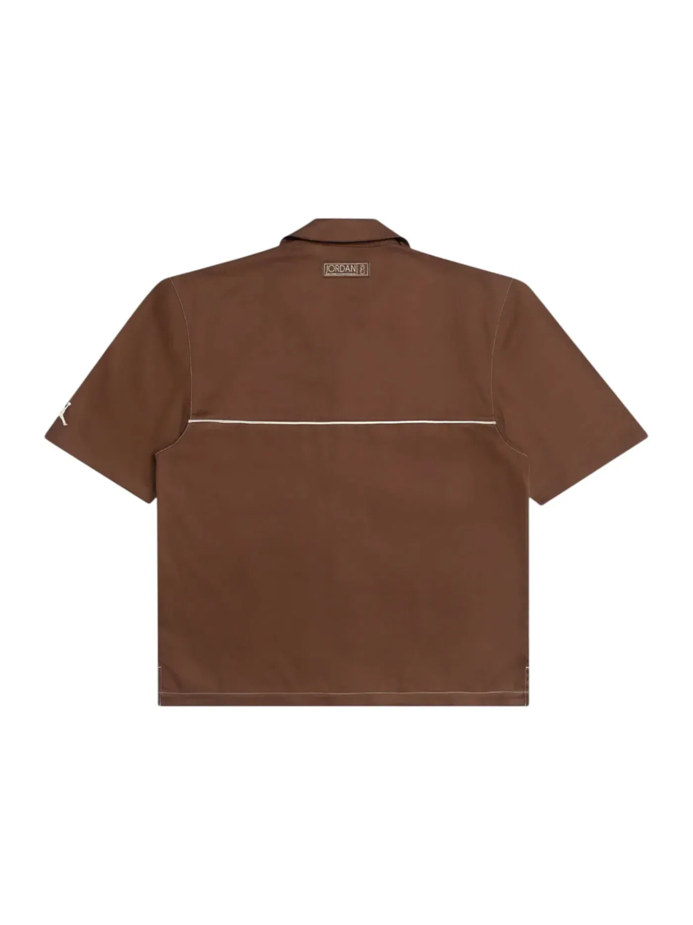 Мужская рубашка с принтом Jordan x SoleFly Barista Shirt Jordan, Cacao Wow/Fossil — изображение 2 из 2
