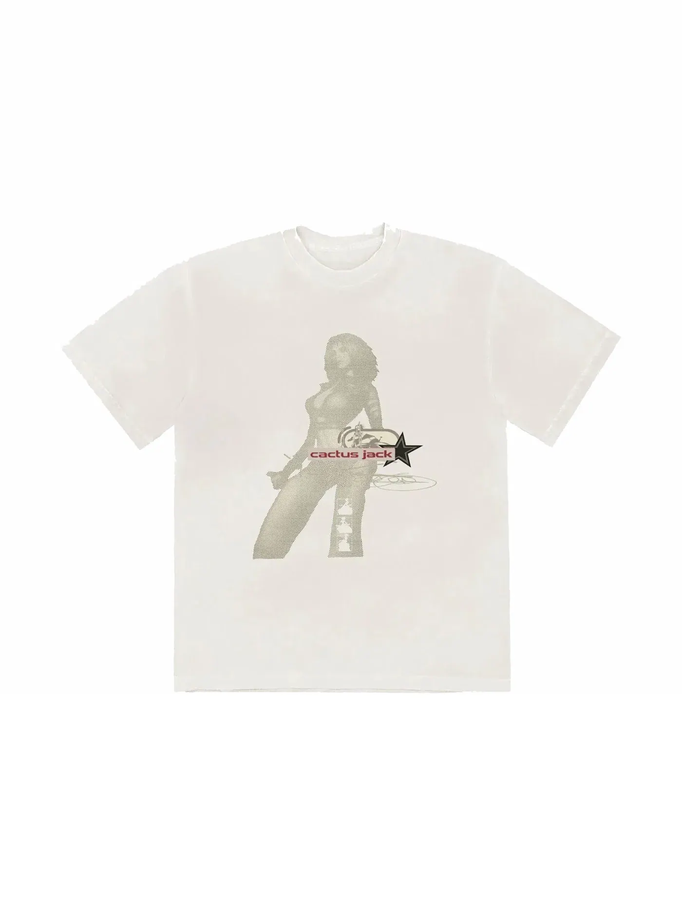 Мужская футболка с принтом Travis Scott Cactus Jack Digital Girl Tee