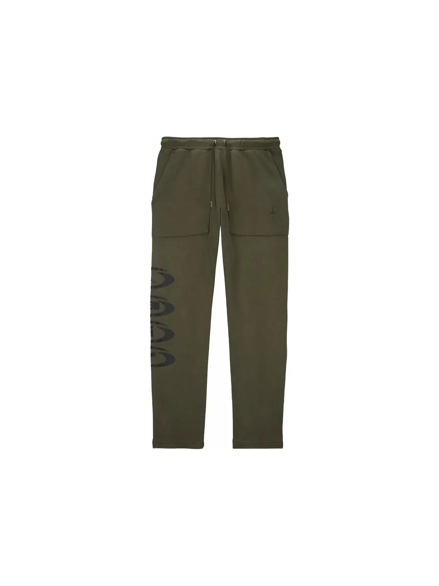 Мужские спортивные штаны из флиса с принтом Jordan x Travis Scott Pants Jordan — изображение 1 из 2, зеленый
