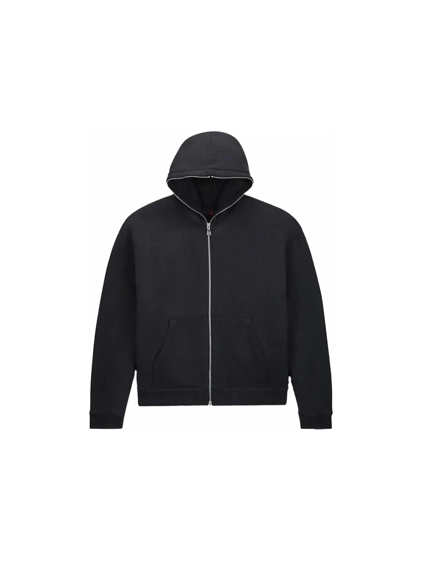 Мужская худи с полной застежкой-молнией Jordan x Travis Scott Hoodie — изображение 1 из 2, черный