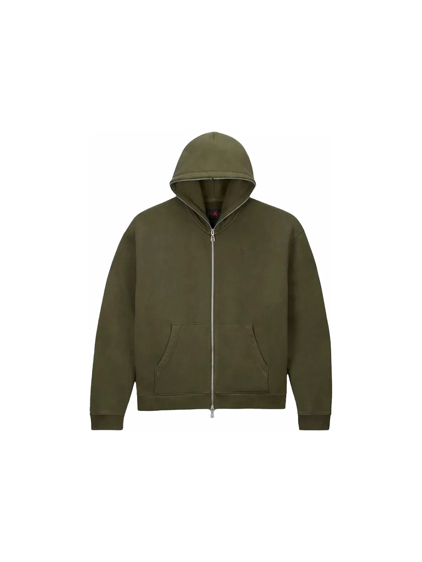Мужская худи с полной застежкой-молнией Cargo Khaki Jordan x Travis Scott — изображение 1 из 2, хаки
