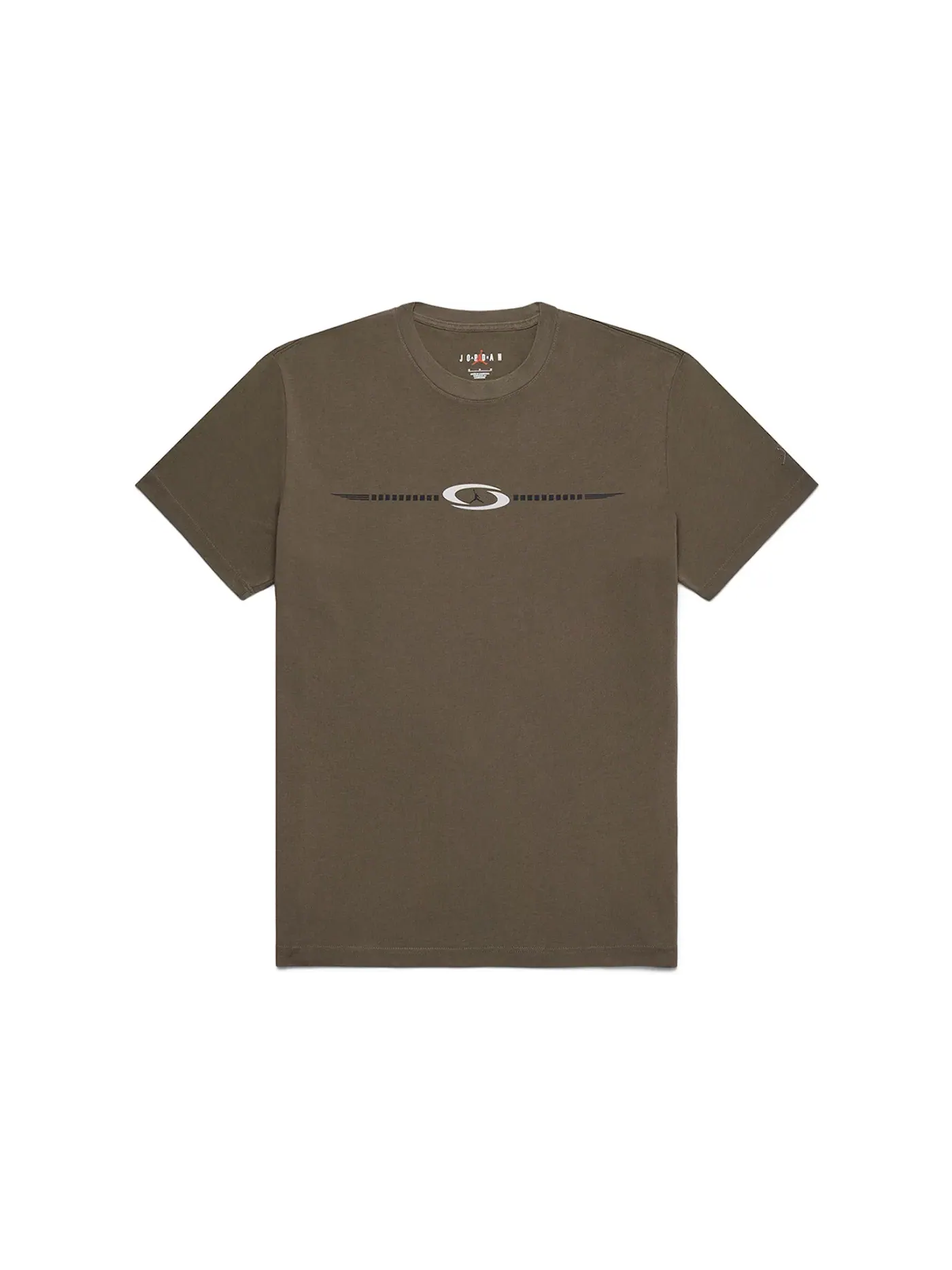 Мужская футболка хлопковая Jordan x Travis Scott T-shirt — изображение 1 из 4, коричневый