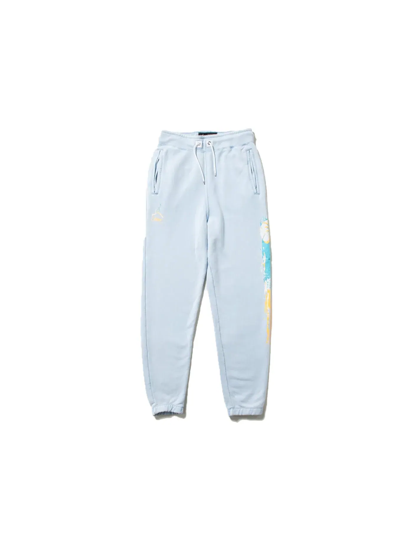 Мужские спортивные штаны с принтом Jordan x Union 2.0 FLC Pant — изображение 1 из 1, синий