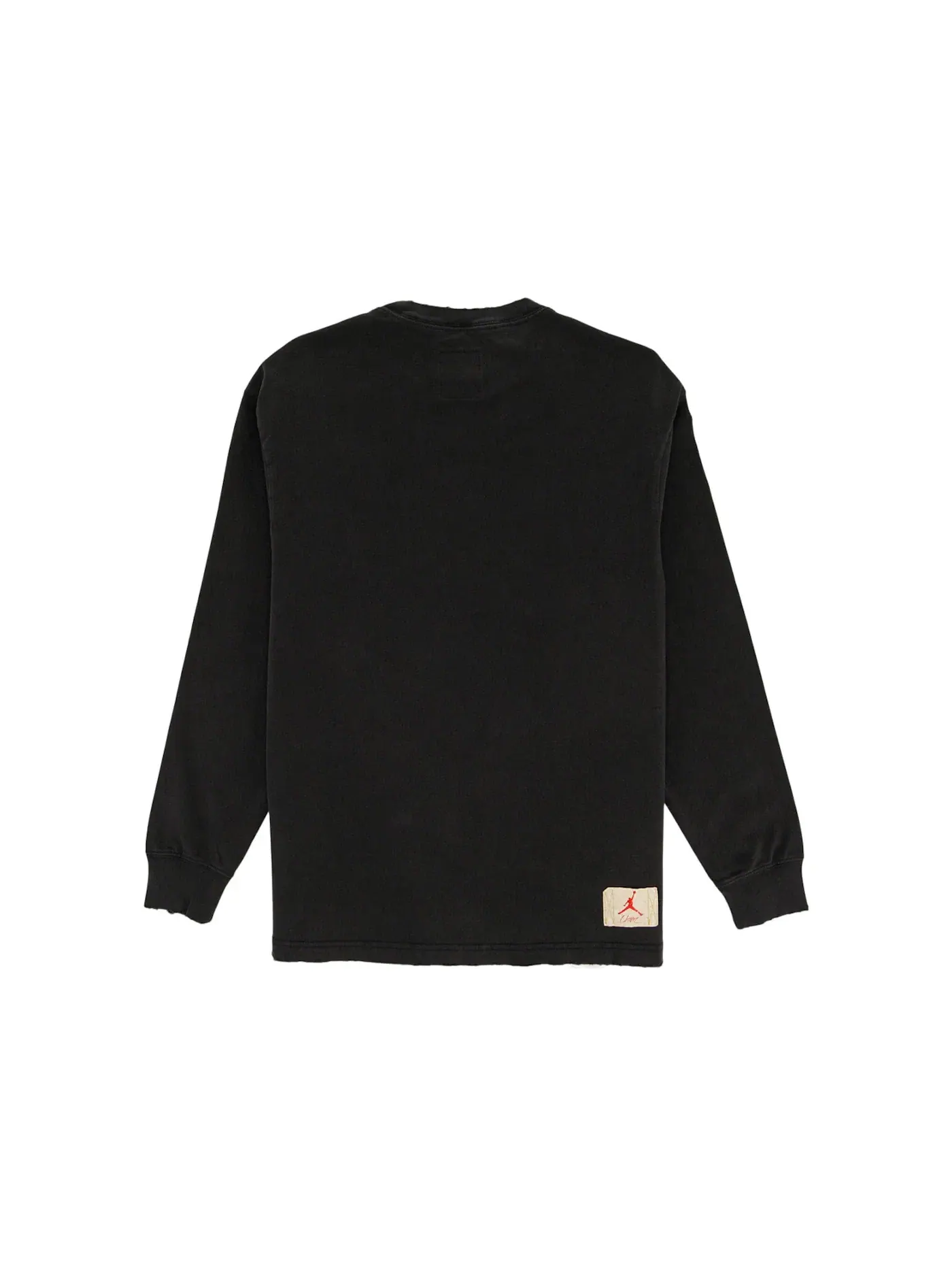 Мужская футболка с длинным рукавом Jordan x Union M J L S Tshirt Off Noir — изображение 2 из 2, черный