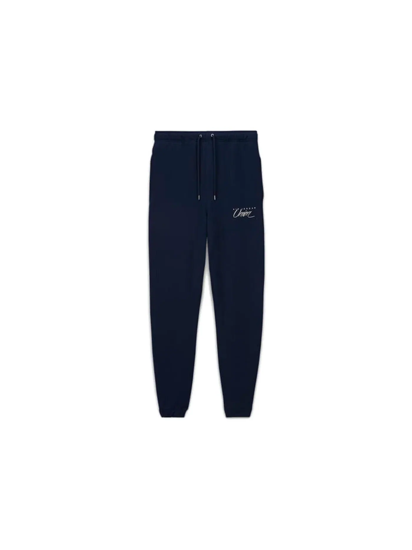 Мужские спортивные штаны из флиса Jordan x Union College Navy/Coconut Milk — изображение 1 из 2