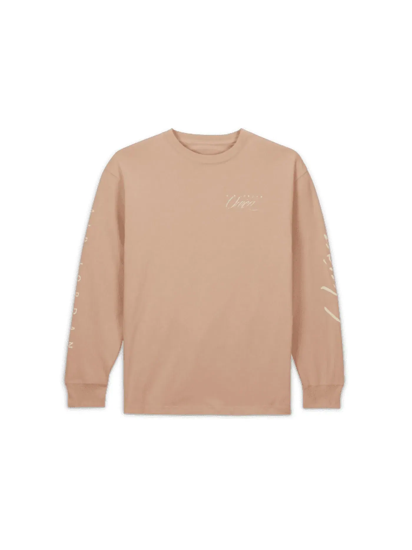 Мужская футболка с длинным рукавом L/S Tee Jordan — изображение 1 из 2, бежевый