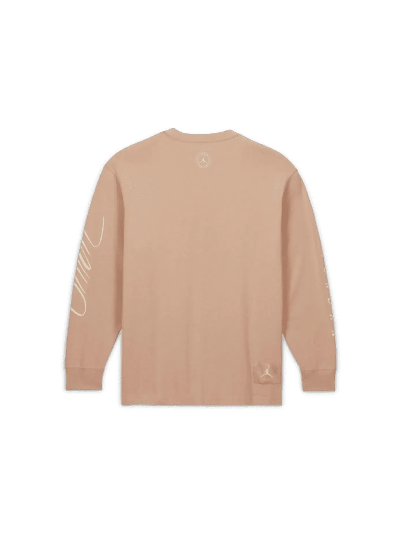 Мужская футболка с длинным рукавом L/S Tee Jordan — изображение 2 из 2, бежевый