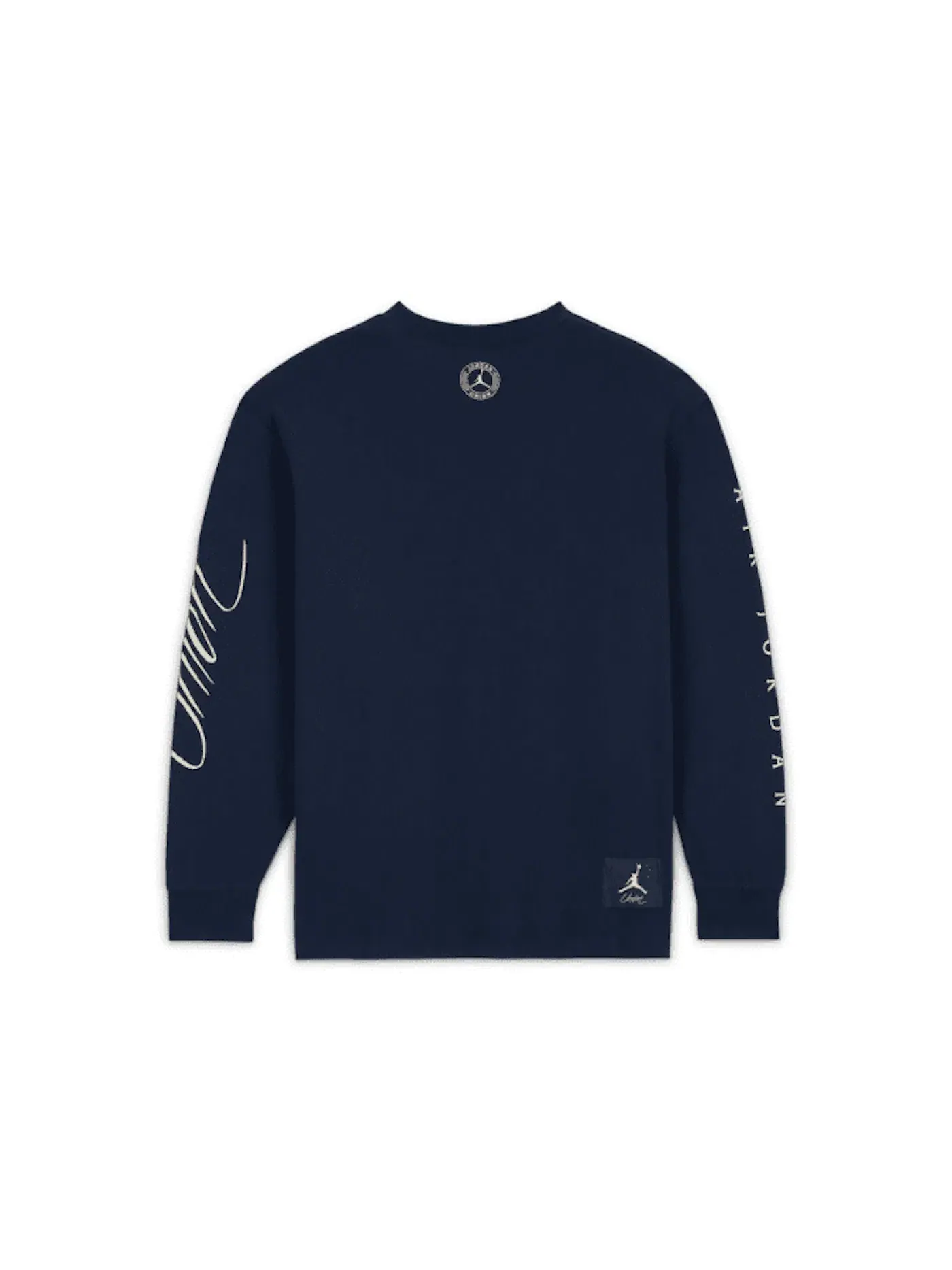 Мужская футболка с длинным рукавом L/S Tee Jordan — изображение 2 из 2, темно-синий