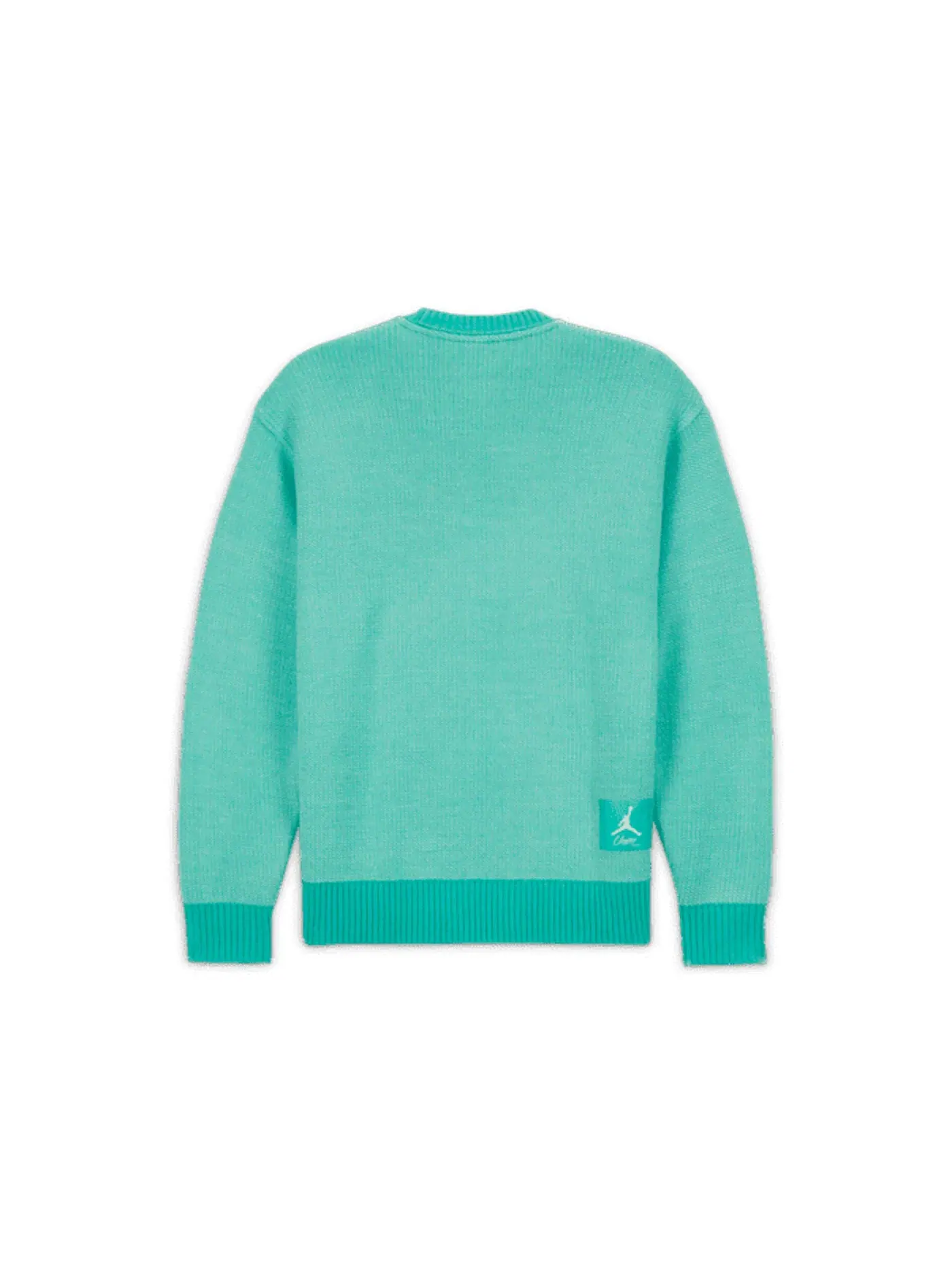Мужской свитер с принтом Sweater Jordan — изображение 2 из 2, зеленый/белый