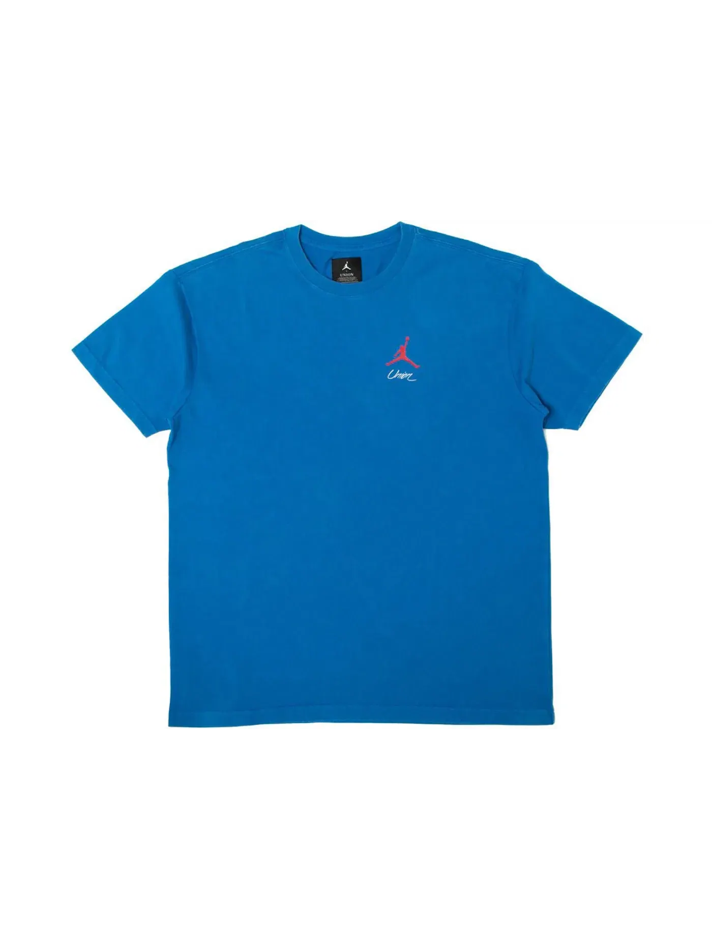 Мужская футболка с принтом Jordan x Union NRG Vault AJ Flight Jumpman Tee Jordan — изображение 1 из 2, синий