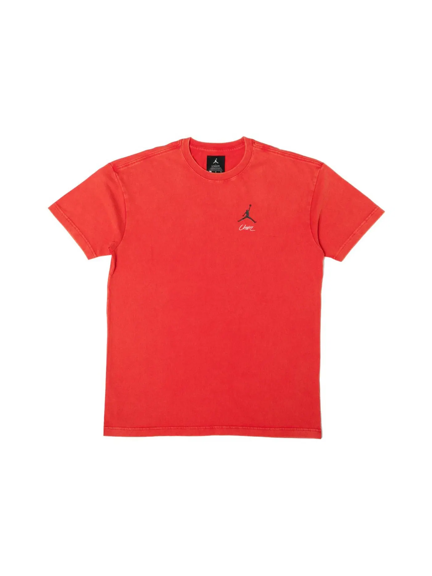 Мужская футболка Jordan x Union NRG Vault AJ Flight Jumpman Tee Red — изображение 1 из 2, красный