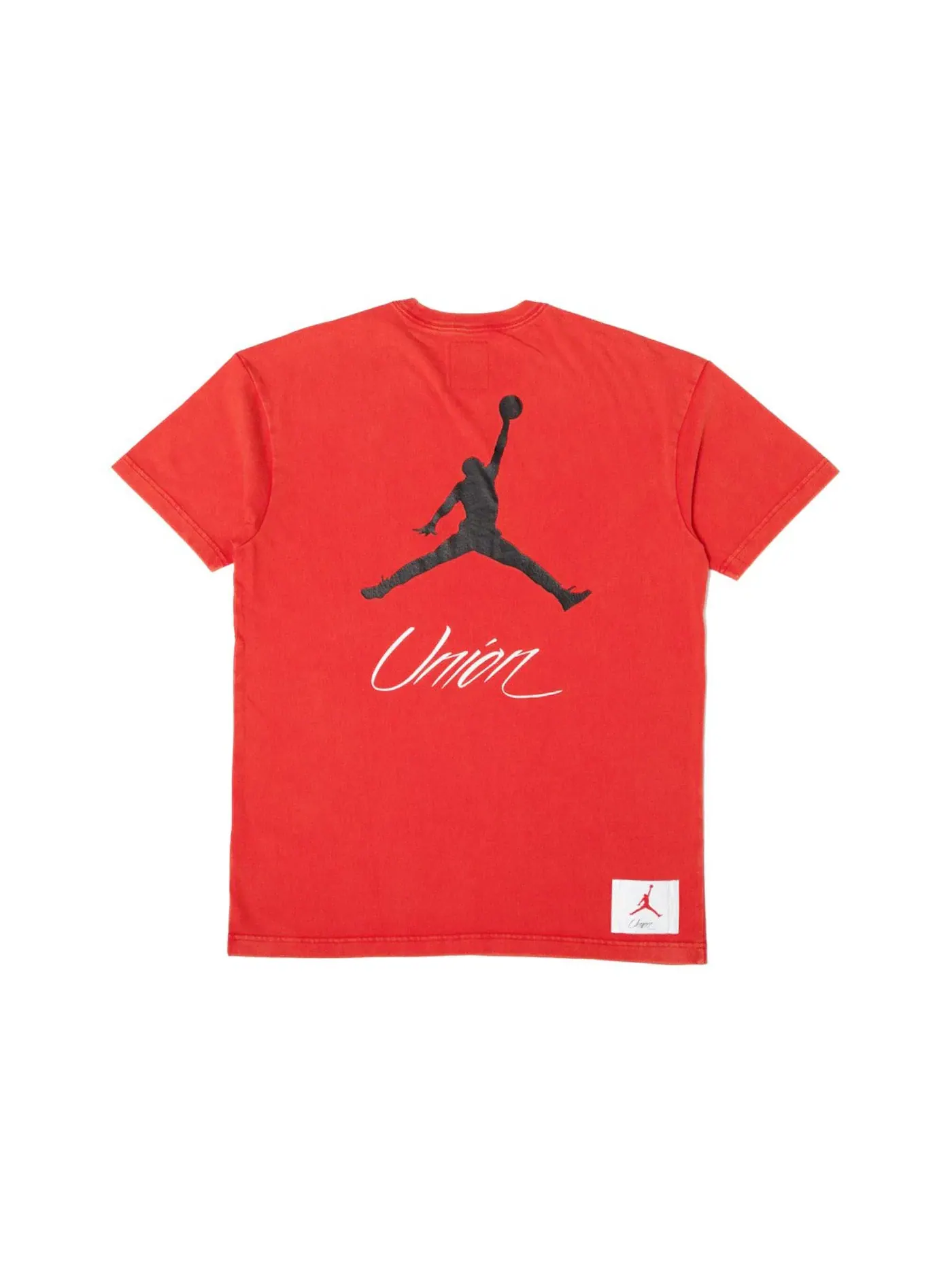 Мужская футболка Jordan x Union NRG Vault AJ Flight Jumpman Tee Red — изображение 2 из 2, красный