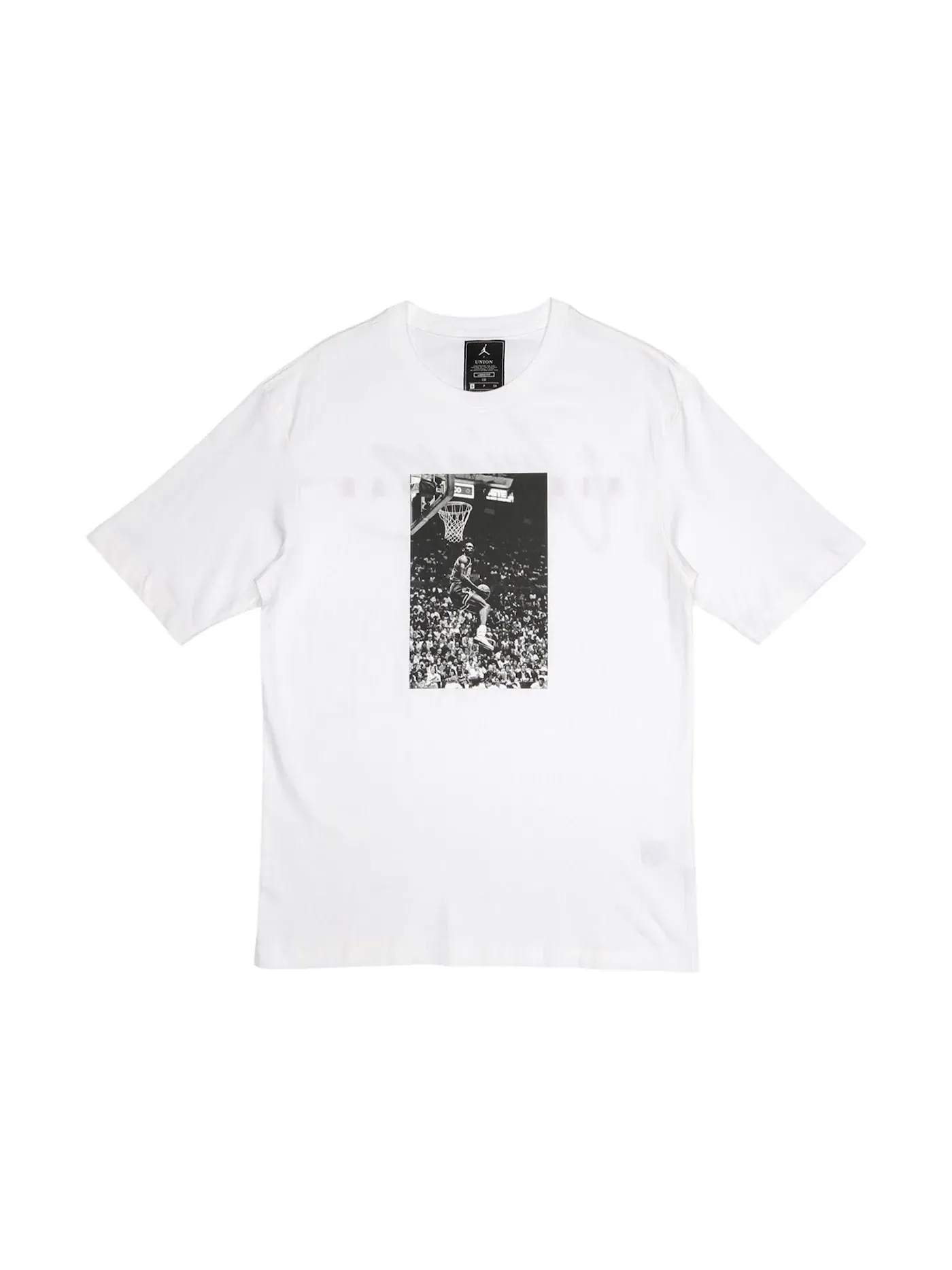 Мужская футболка с принтом Jordan x Union Reverse Dunk T-Shirt — изображение 1 из 2, белый