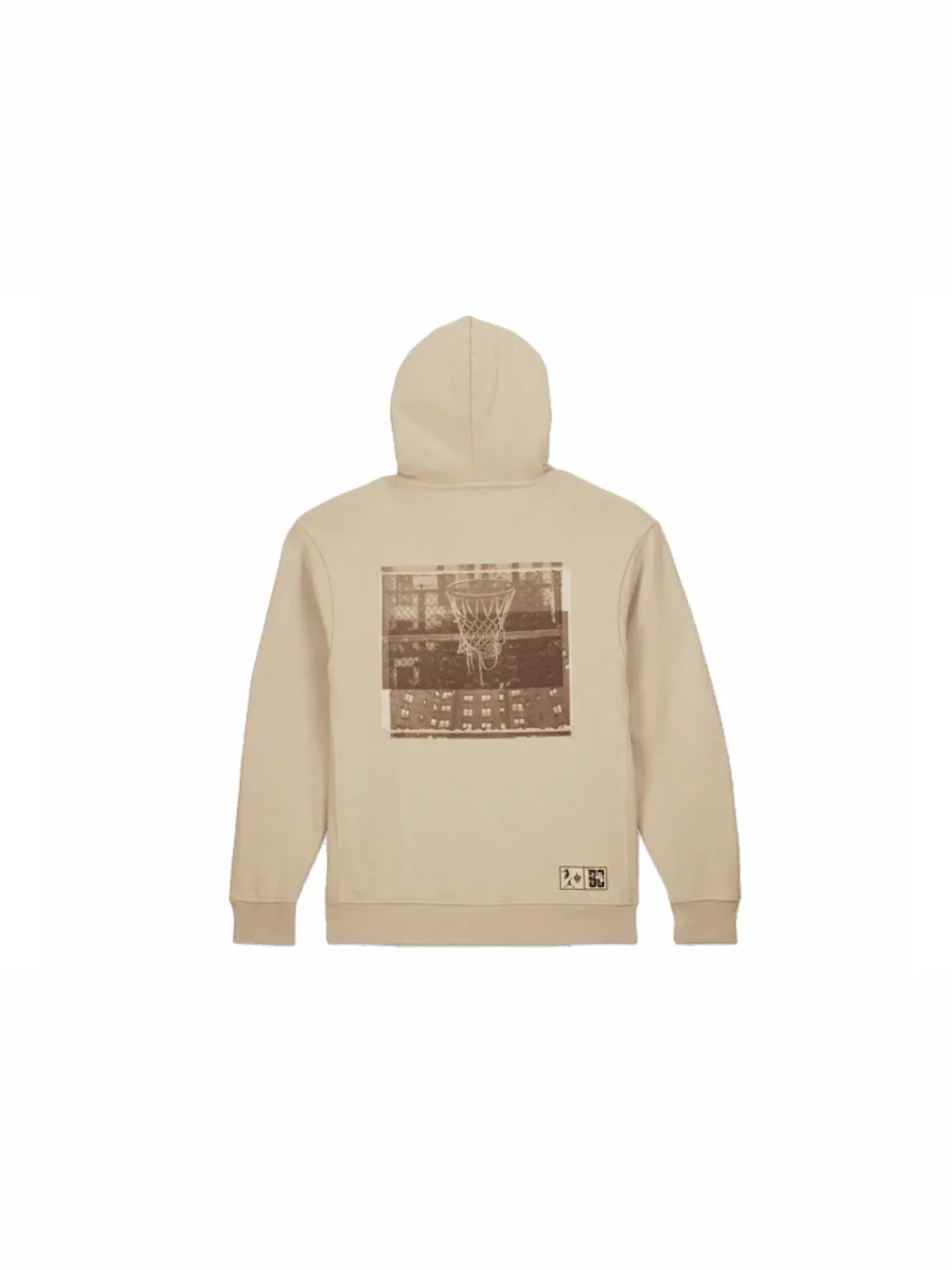 Мужской флисовый худи с принтом Jordan x UNION x Bephies Beauty Supply — изображение 2 из 2, ратан