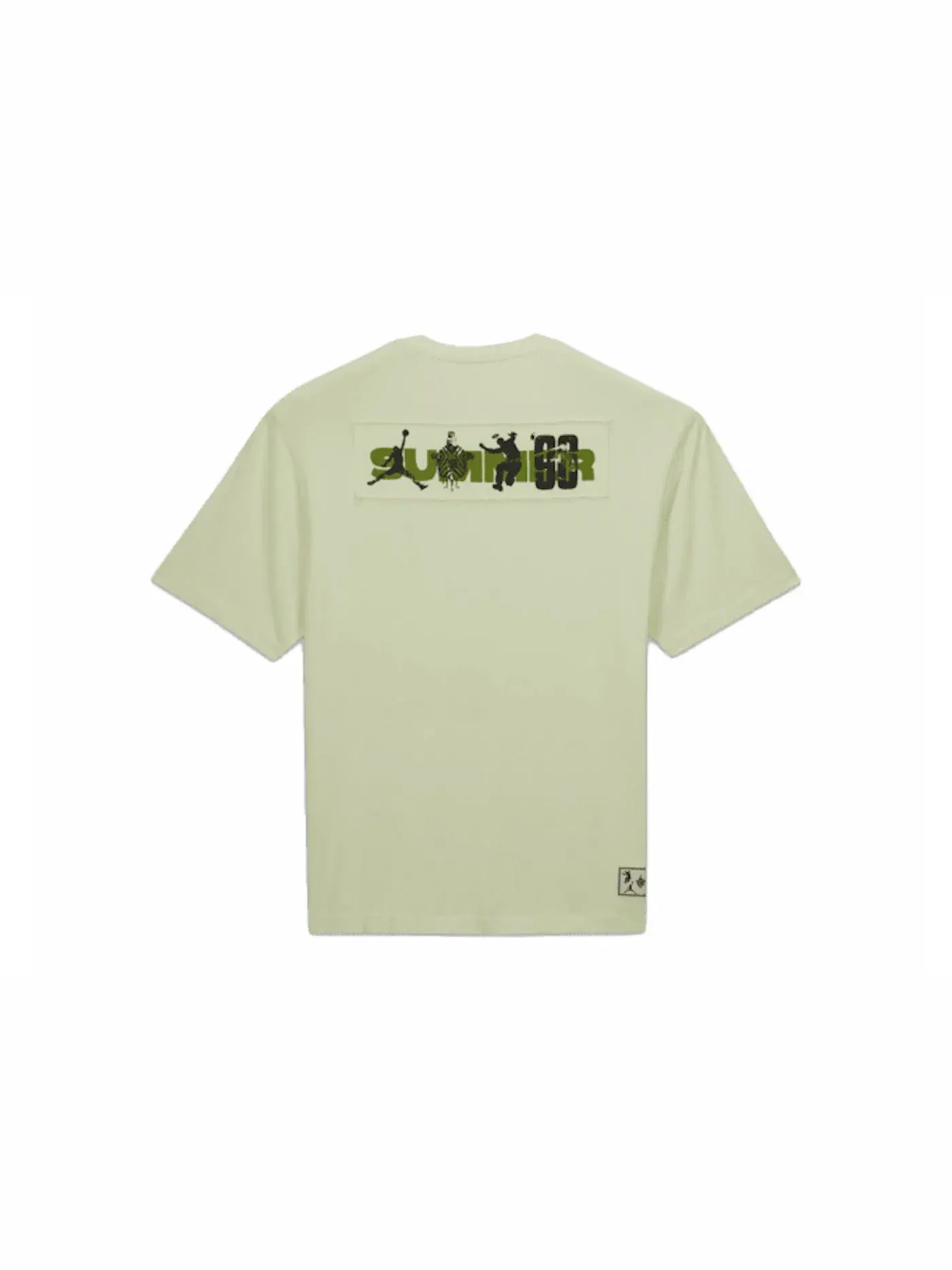 Мужская футболка с принтом Jordan x UNION x Bephies Beauty Supply T-Shirt Jordan — изображение 2 из 2, зеленый