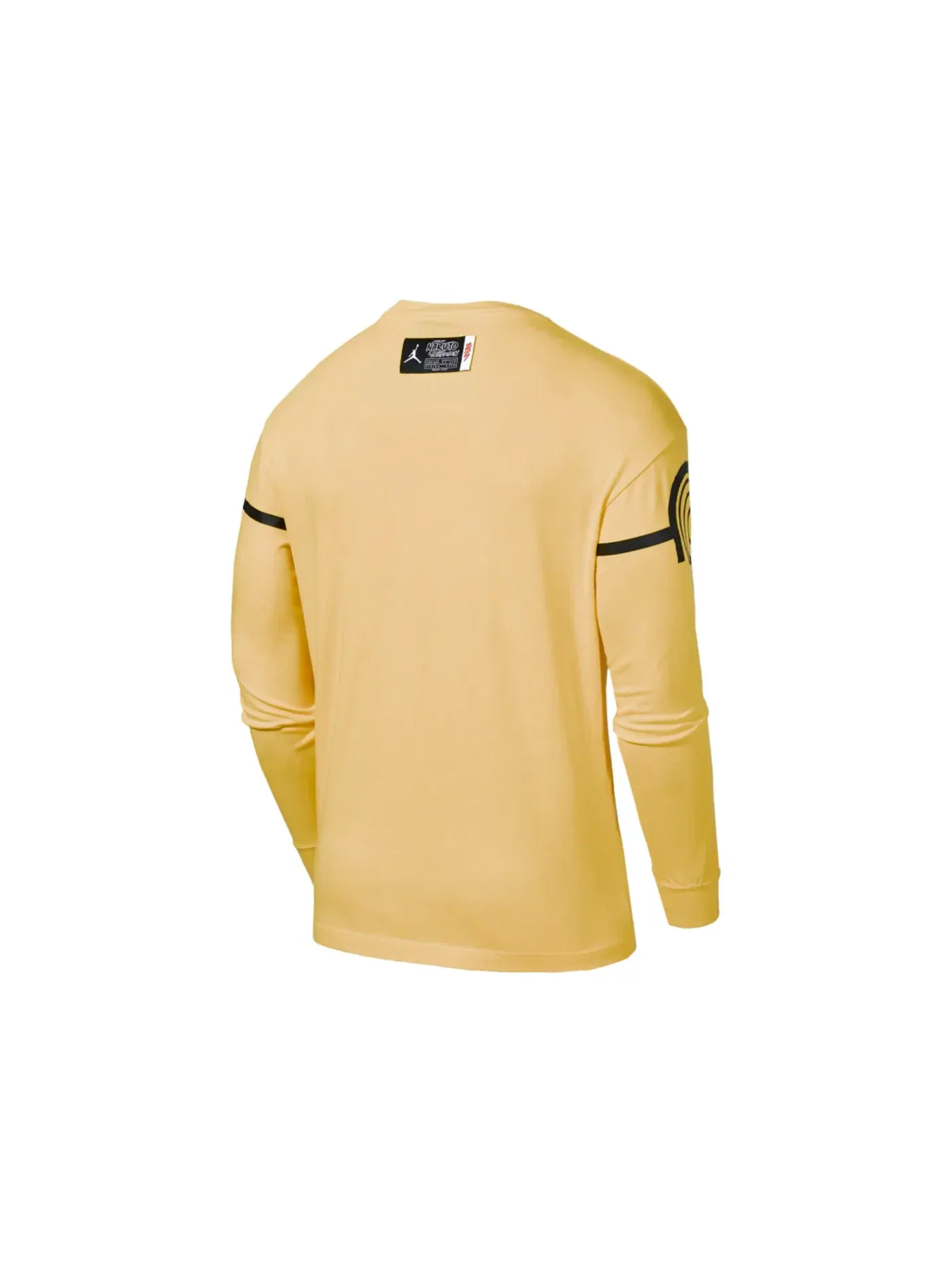 Мужская футболка с длинным рукавом Jordan x Zion x Naruto L/S T-Shirt, Lemon Wash — изображение 2 из 2