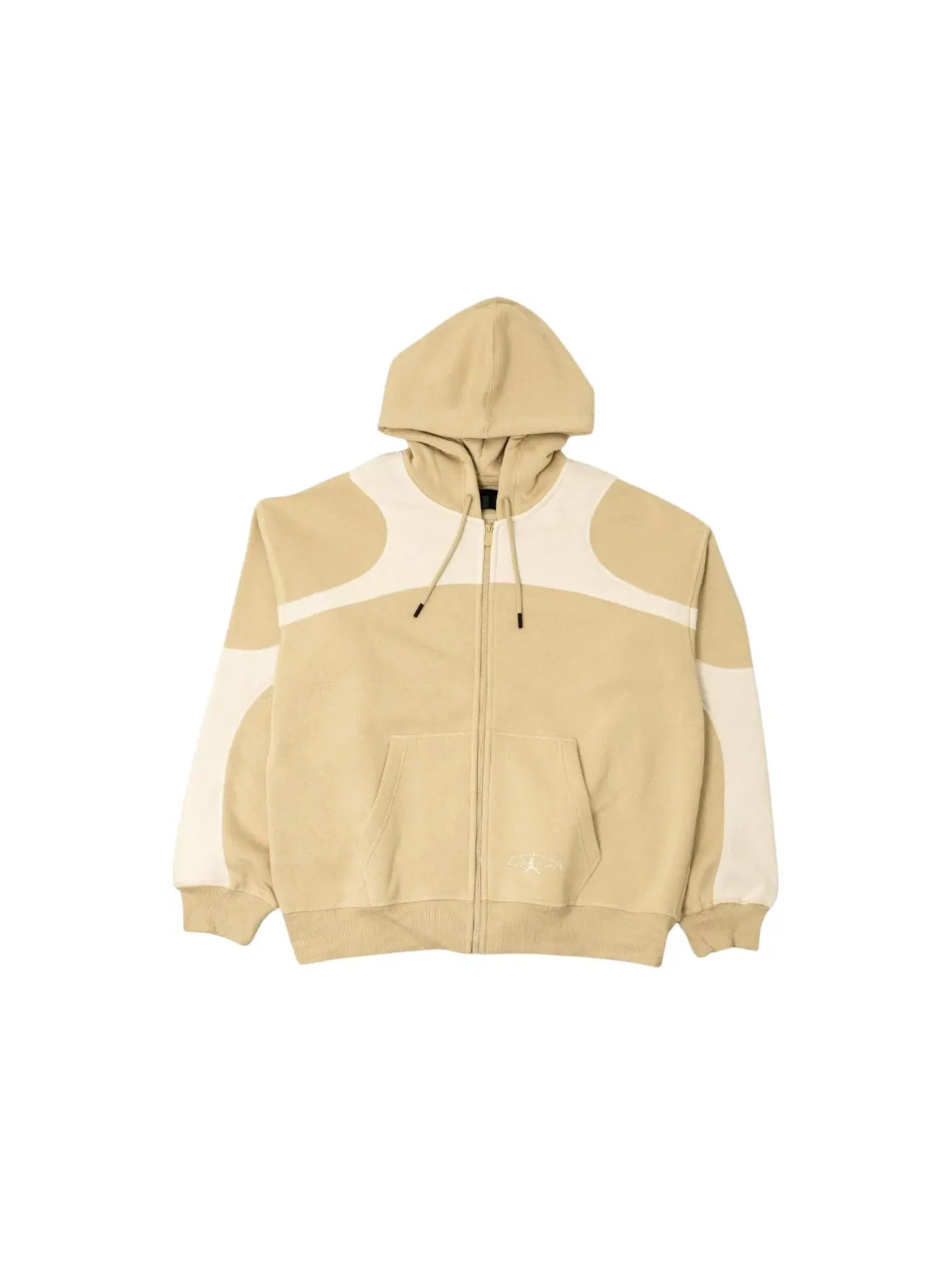 Мужская худи оверсайз с принтом Jordan Y2K Oversized Stretch Full-Zip Hoodie, Rattan/Phantom/Phantom — изображение 1 из 1