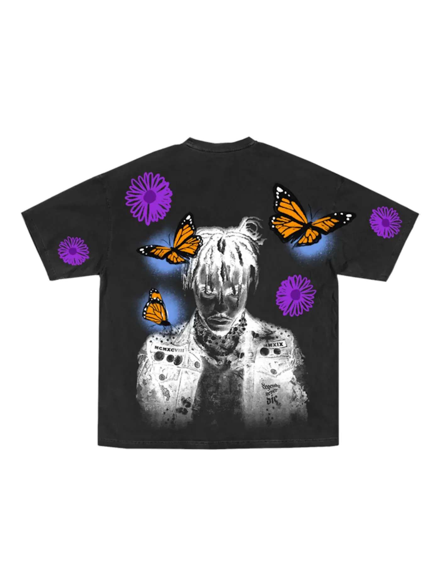 Мужская футболка с принтом Juice Wrld