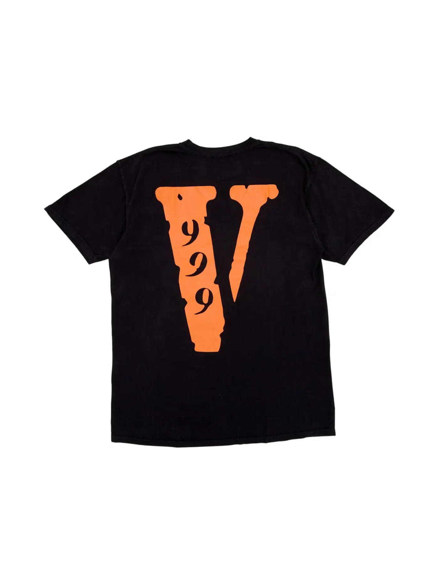 Мужская футболка с принтом Juice Wrld x Vlone 999 T-Shirt Juice Wrld — изображение 2 из 2, черный