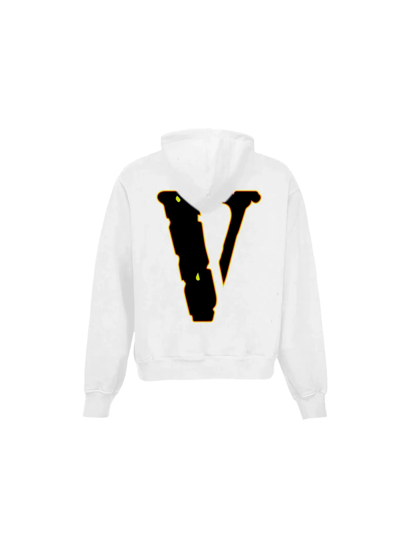 Мужской худи с принтом Juice Wrld x Vlone Legend Hoodie Juice Wrld — изображение 2 из 2, белый